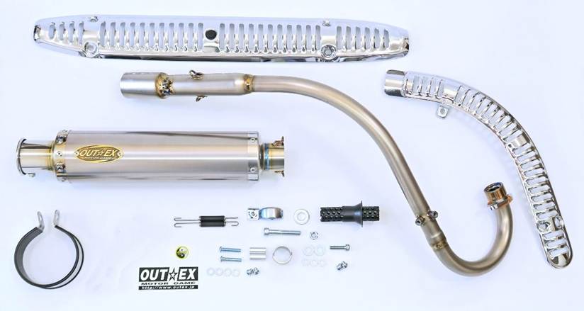 2018 新型 クロスカブ110 CROSSCUB JA45 OUTEX UPマフラー アップ