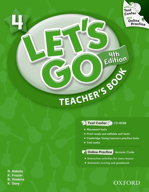 Let's Go: 4th Edition Level 4: Teacher's Book with Test Center