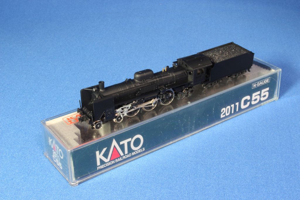 Nゲージ C55形機関車(KATO) – 趣味の部屋