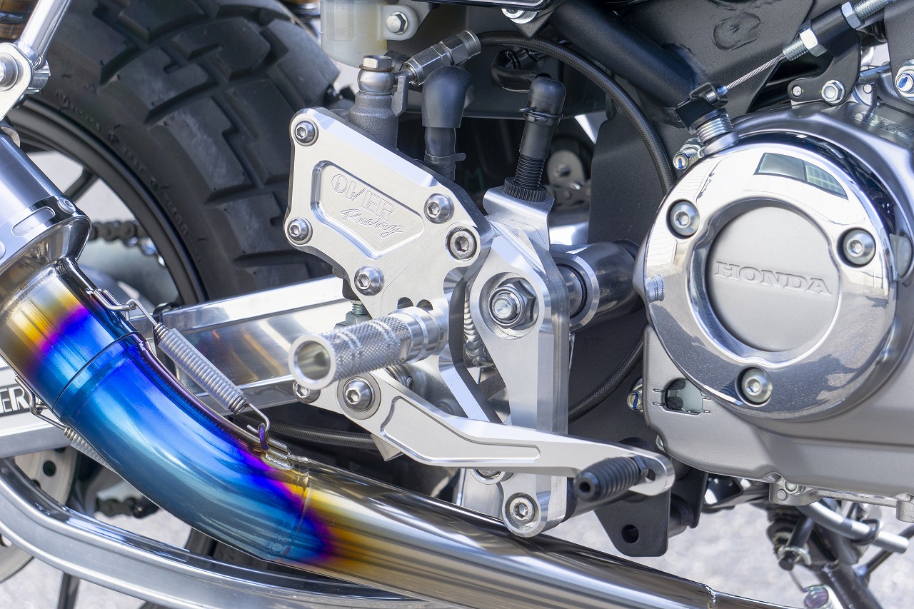 BACK-STEP 4ポジション ブラック Monkey125(21-) | System Administration