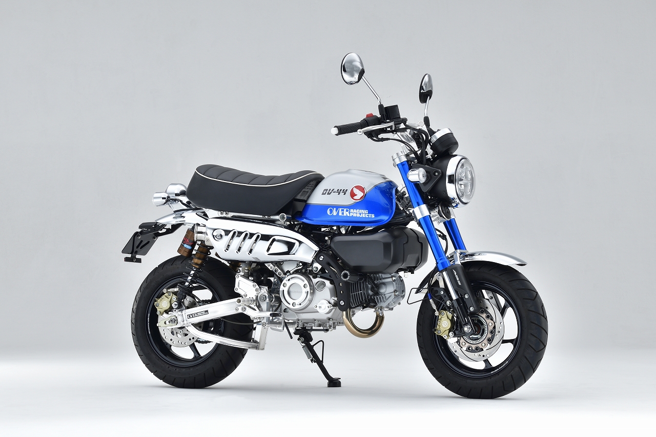 NLアップマフラー ステンレス Monkey125(18-20)/(21-23)/(24