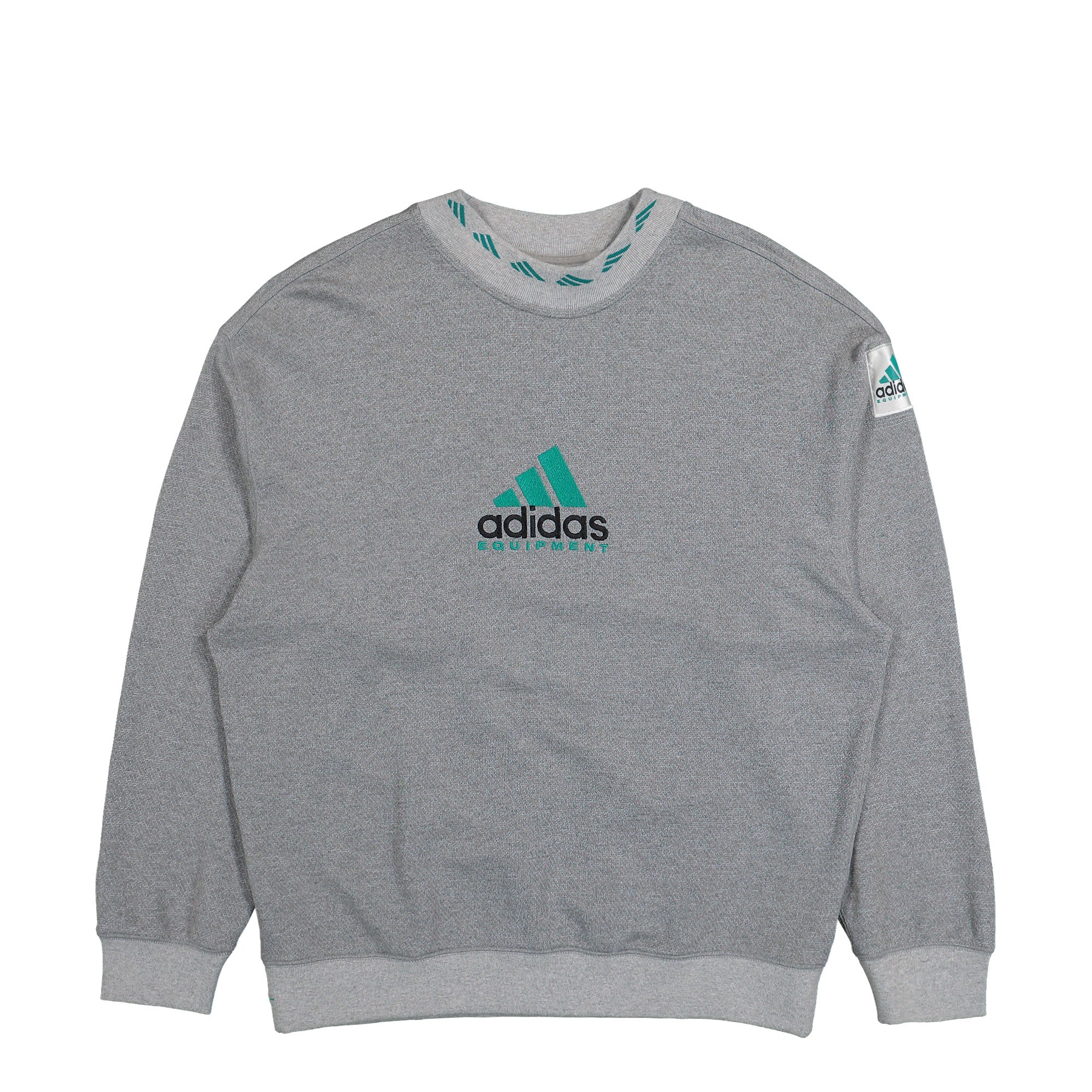 adidas Equipment Washed Crew Neck Sweatshirt JC8223 | OVERKILL