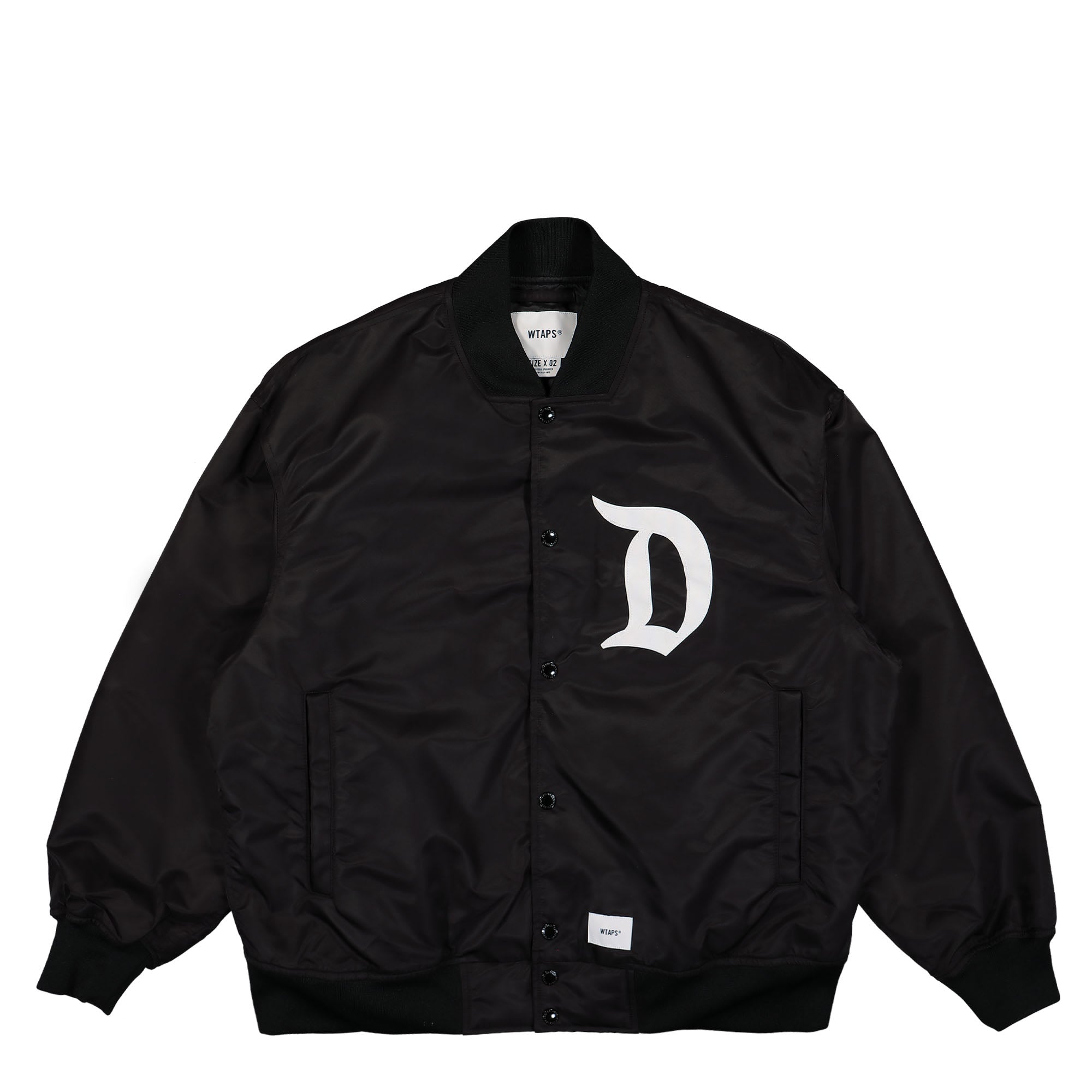 WTAPS DSQD Team Jacket 231TQDT-JKM01 / Black | OVERKILL