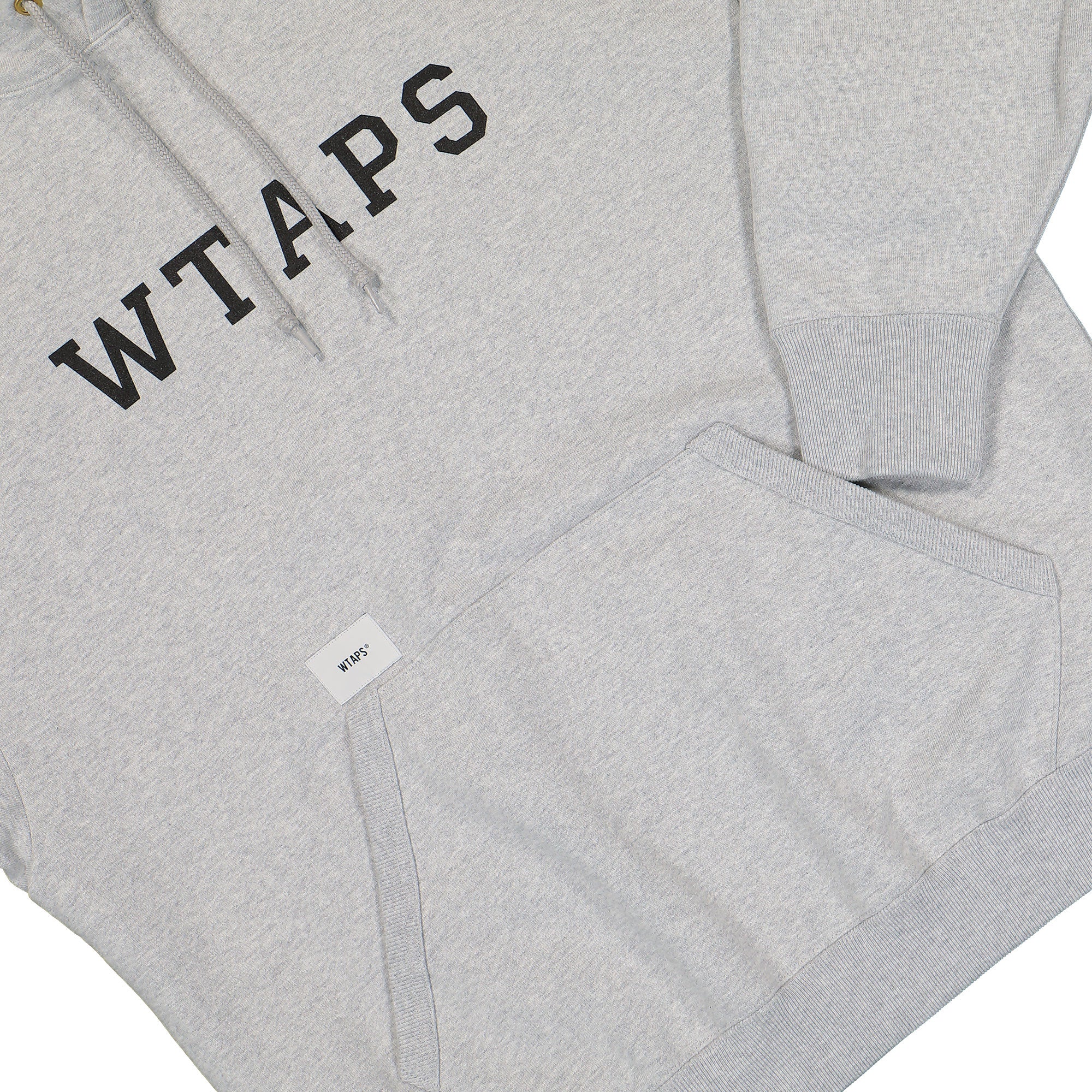 WTAPS Academy / Hoodie / Cotton 251ATDT-CSM04 / Ash Gray | OVERKILL