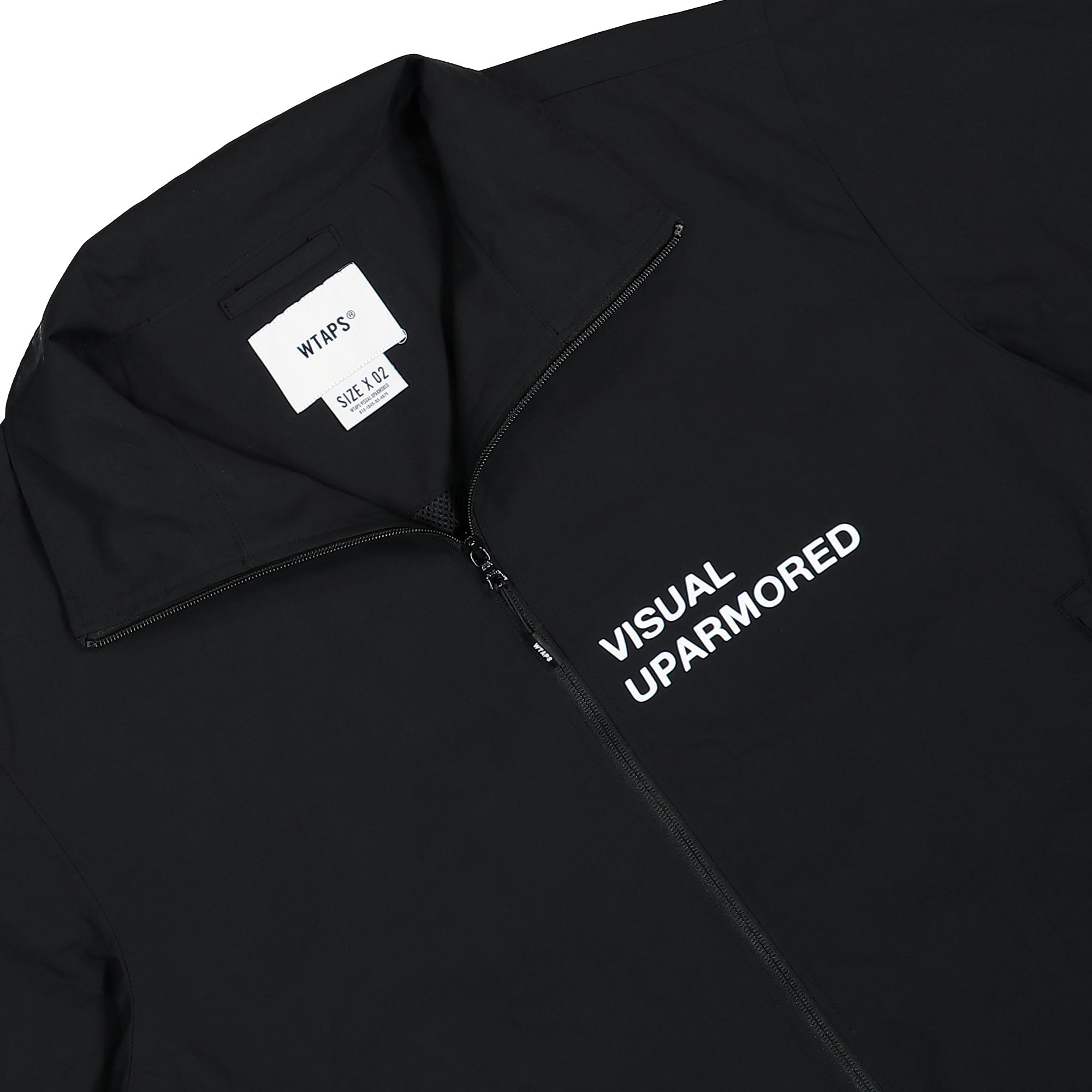 WTAPS Track / Jacket / Nylon. Tussah. Pertex 251CWDT-JKM01 / Black