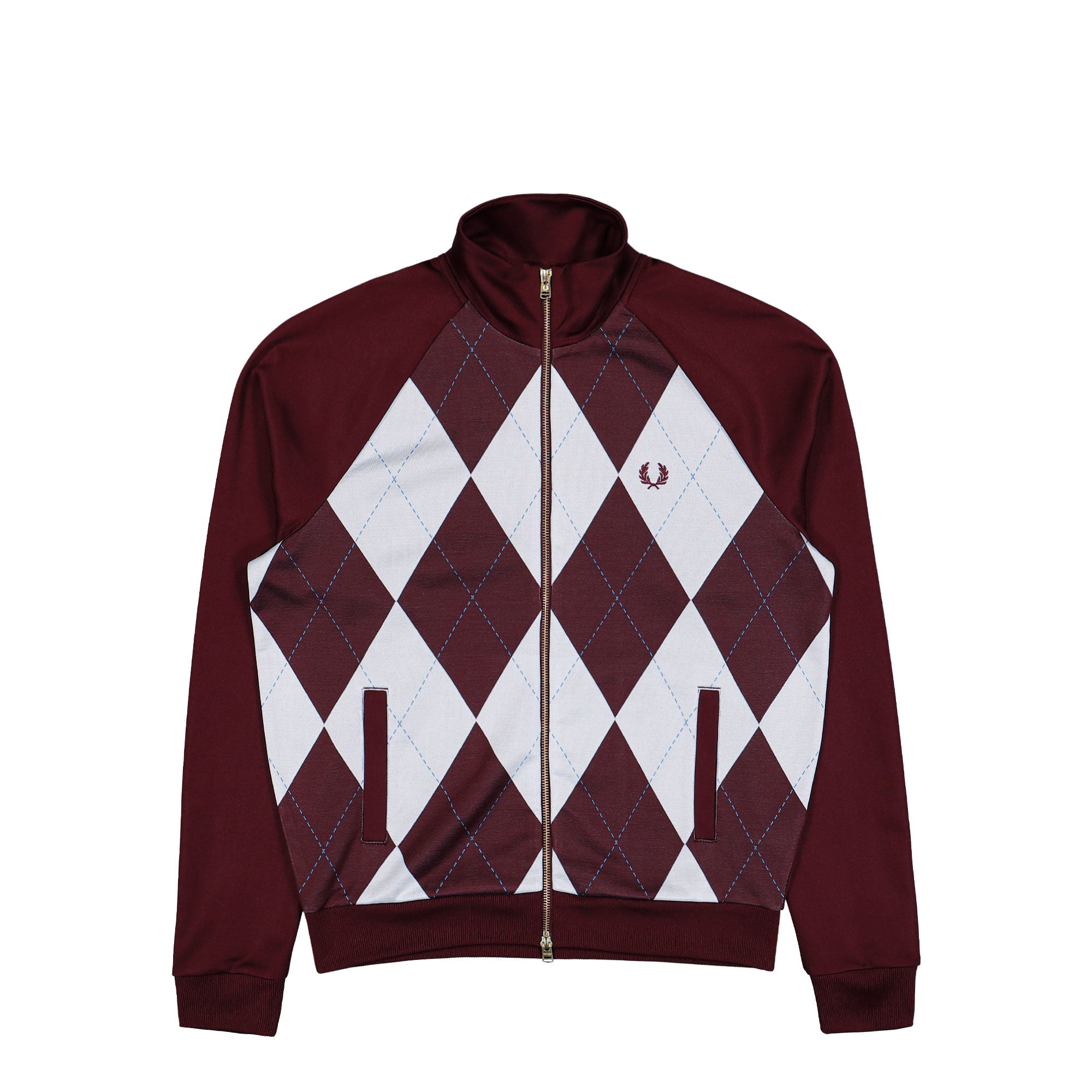 Fred Perry Argyle Track Jacket J1319-597 | OVERKILL
