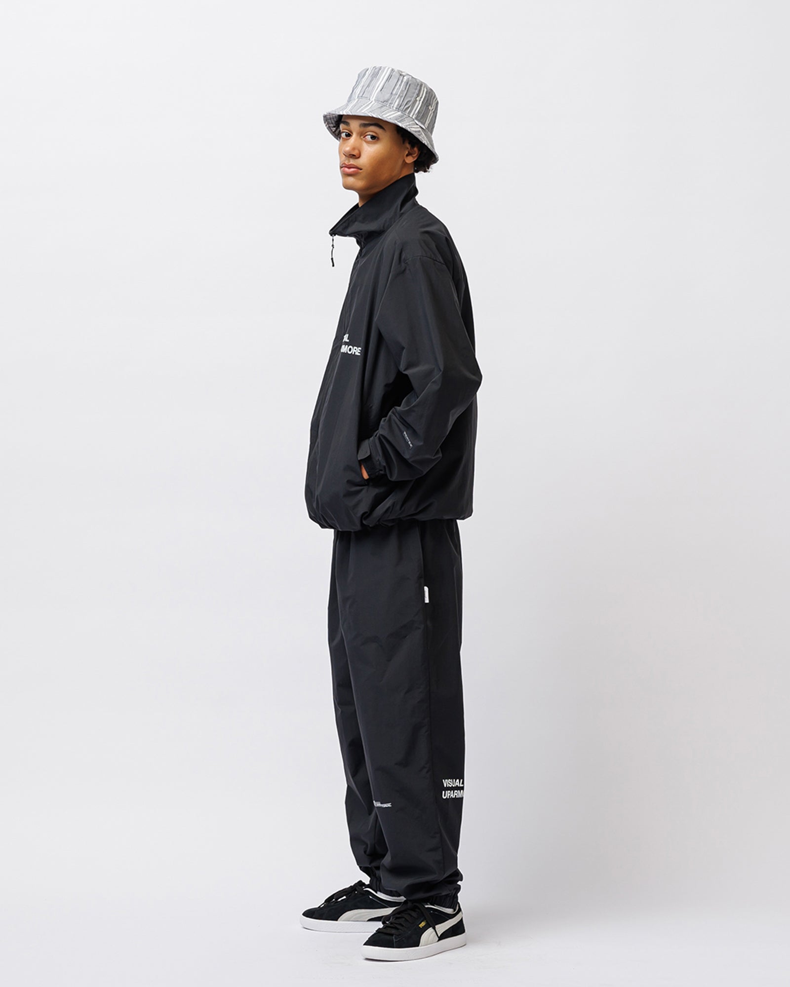 WTAPS Track / Jacket / Nylon. Tussah. Pertex 251CWDT-JKM01 / Black