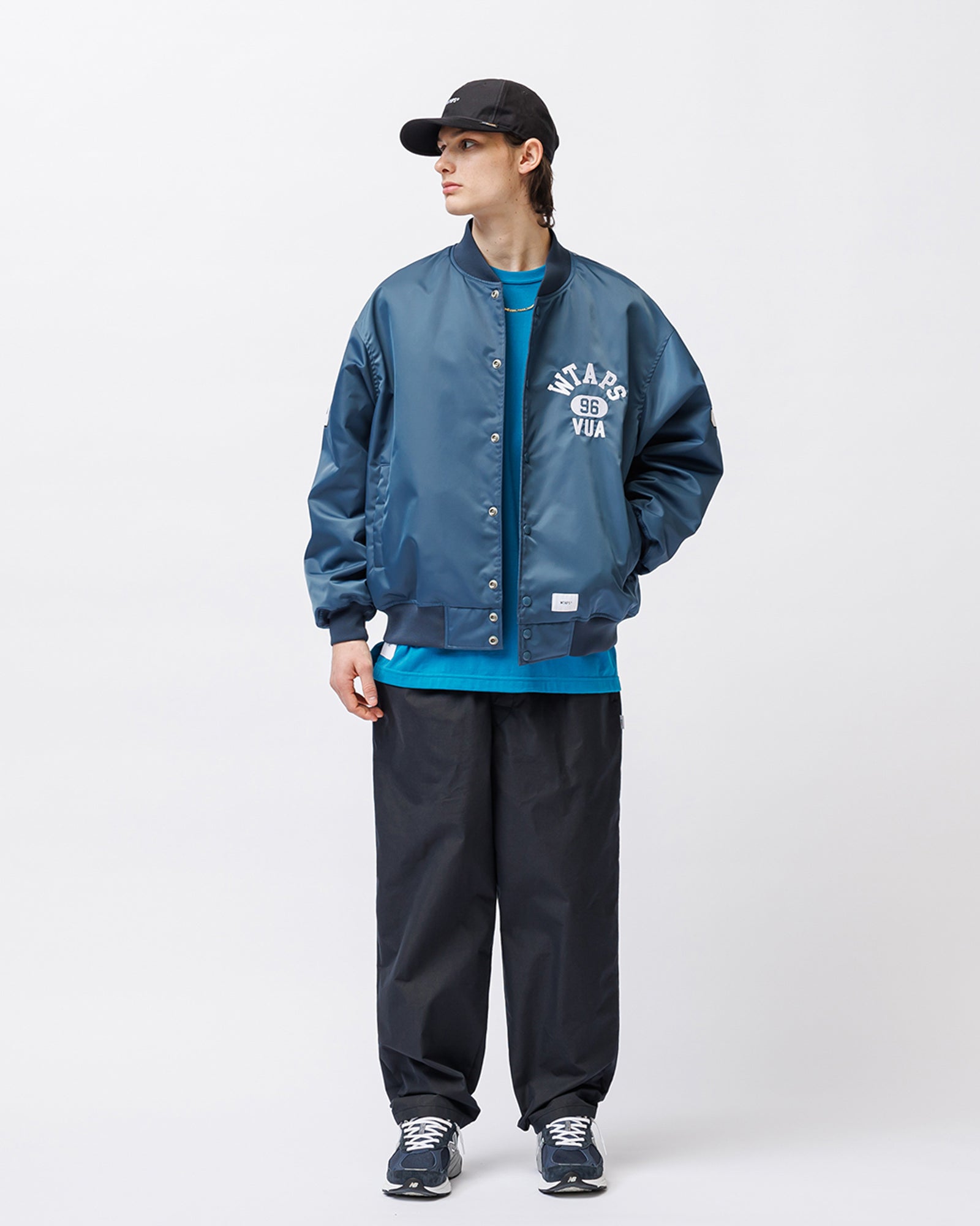 WTAPS Team / Jacket / Nylon. Twill 251TQDT-JKM02 / Teal | OVERKILL