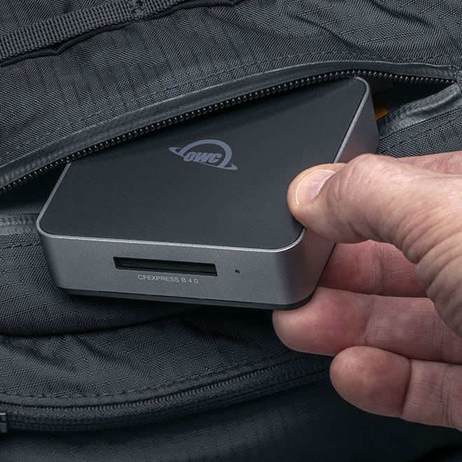 OWC Atlas USB4 CFexpress 4.0 Type B カードリーダー | OWC Asia