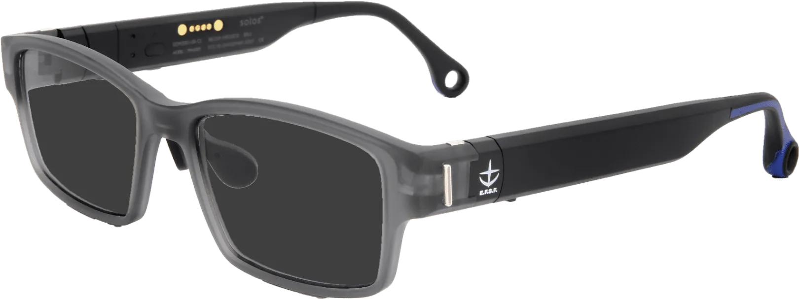 GUNDAM×OWNDAYS オーディオグラス ZEON Model No Lens Degree] ZEON