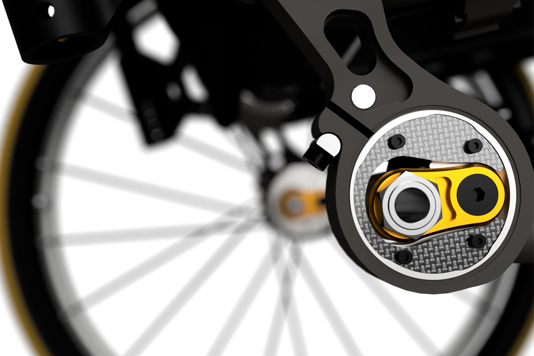 OXエンジニアリング ハブシャフト&エキセントリックカラー キャンバー