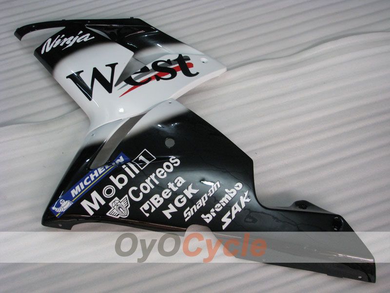 Left & Right Side Fairing For Kawasaki 04-05 Ninja ZX-10R #13339