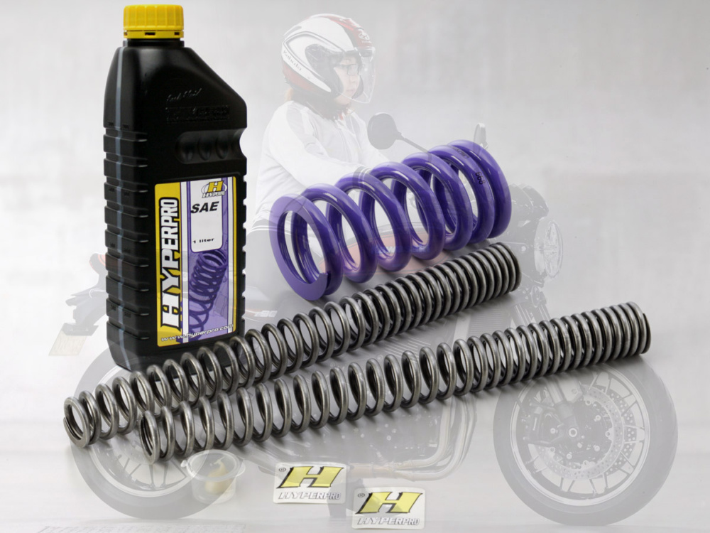 HYPERPROより、Z900RS用のローダウンスプリングが登場！純正比で約20mm