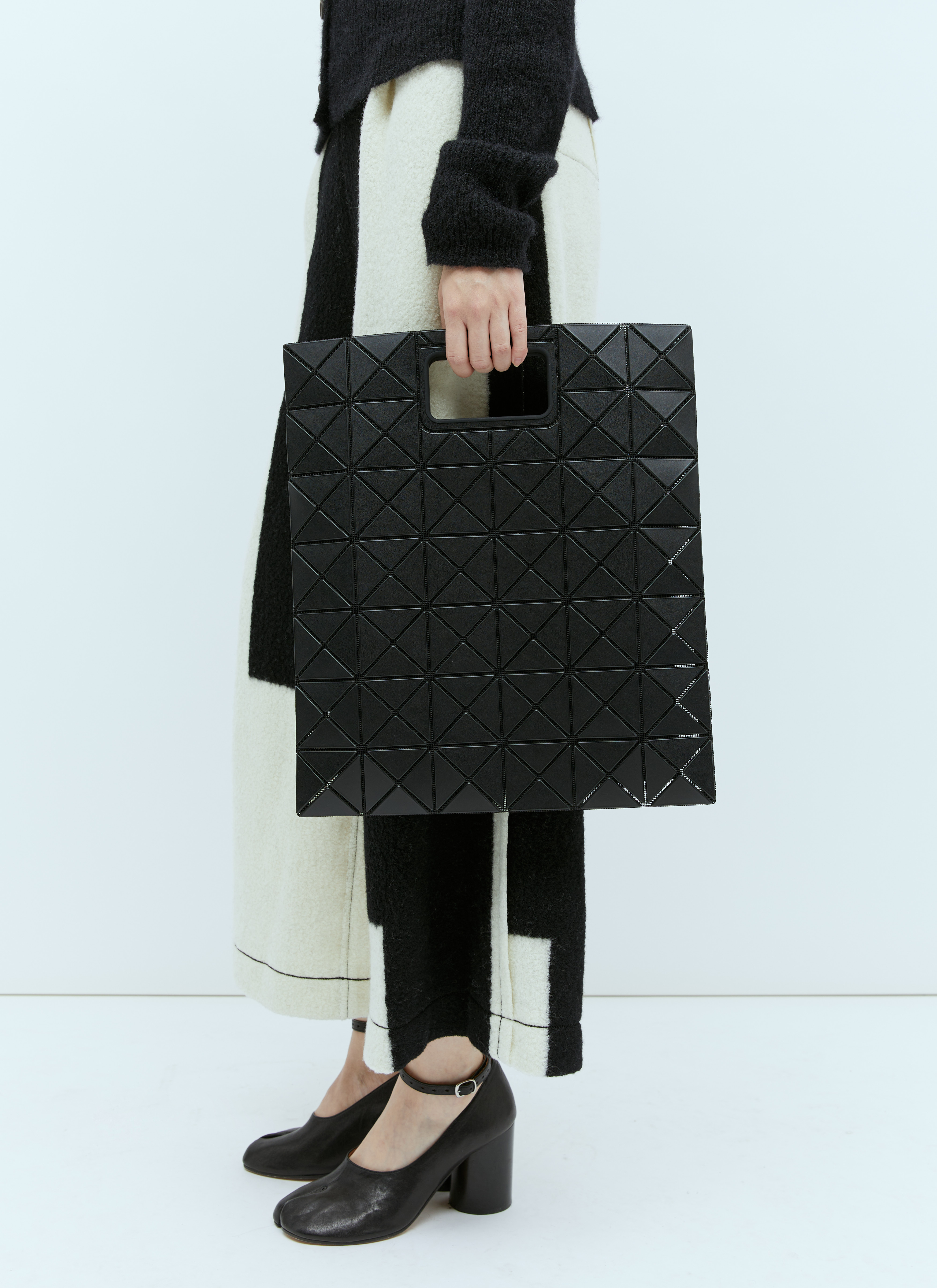 Bao Bao Issey Miyake Women's' Bocca Matte Handbag in Black | LN-CC®
