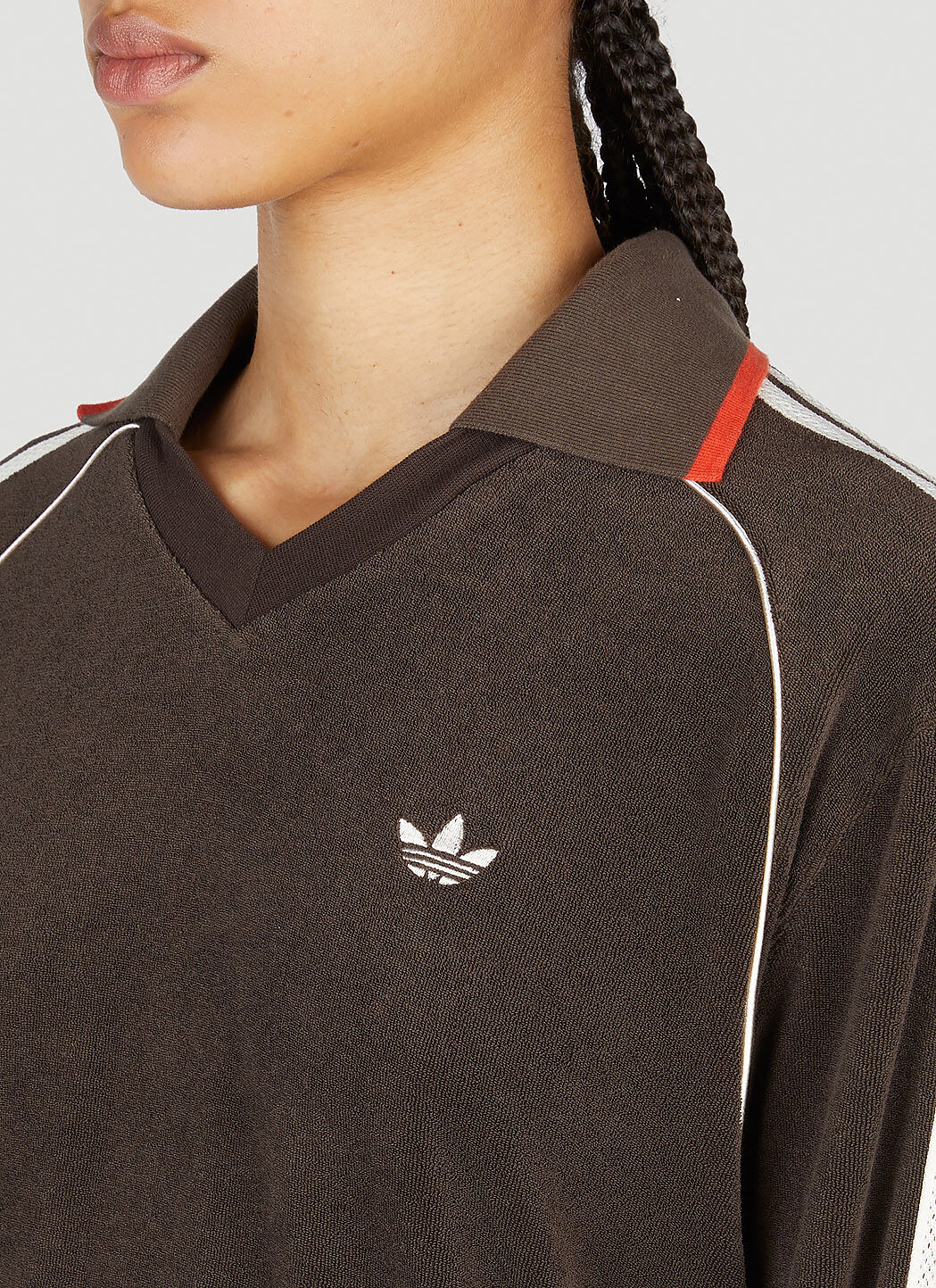 adidas by Wales Bonner レディース トラック ポロスウェットシャツ の