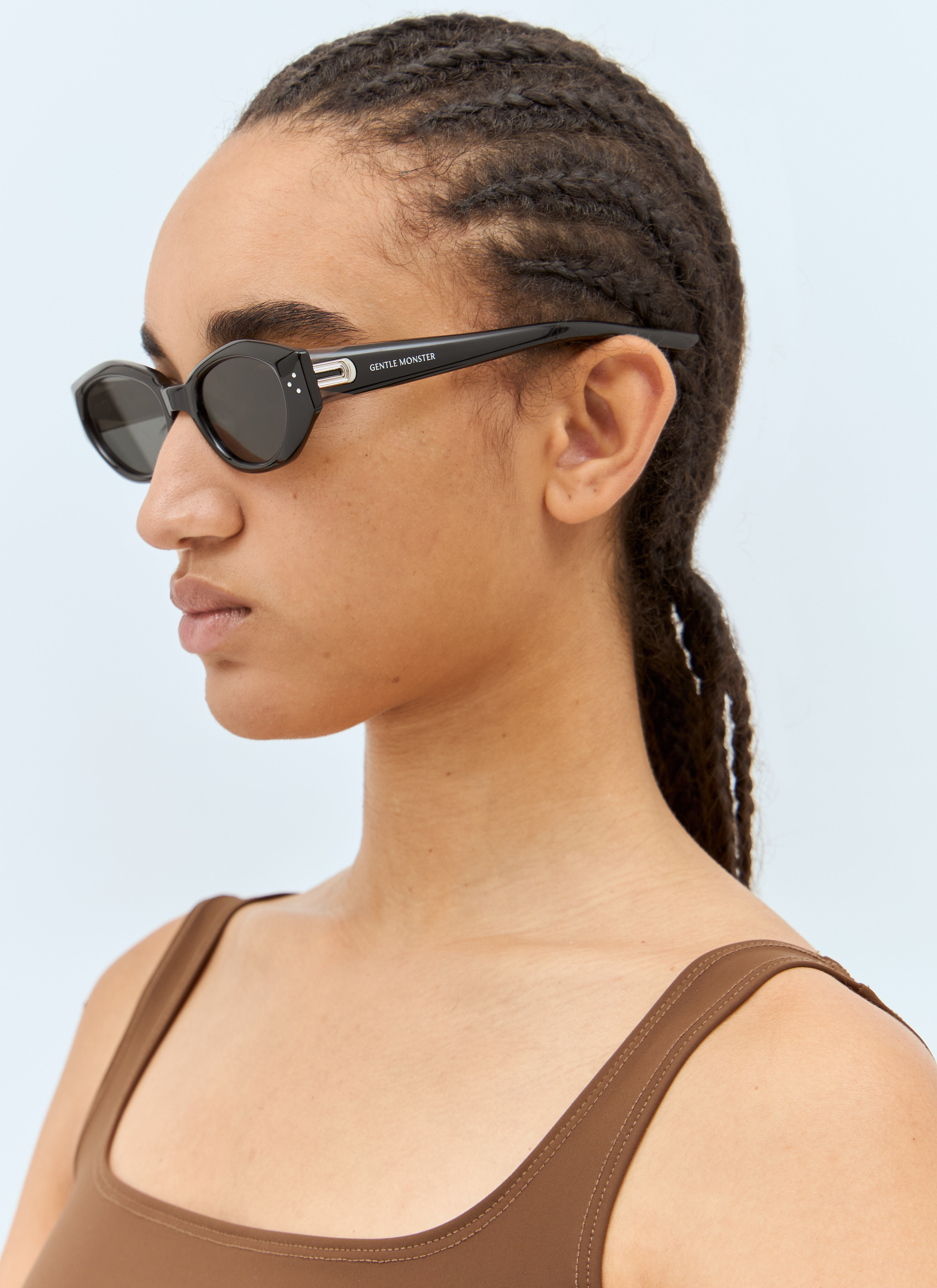 Gentle Monster レディース ダダ 01サングラス の ブラック | LN-CC®