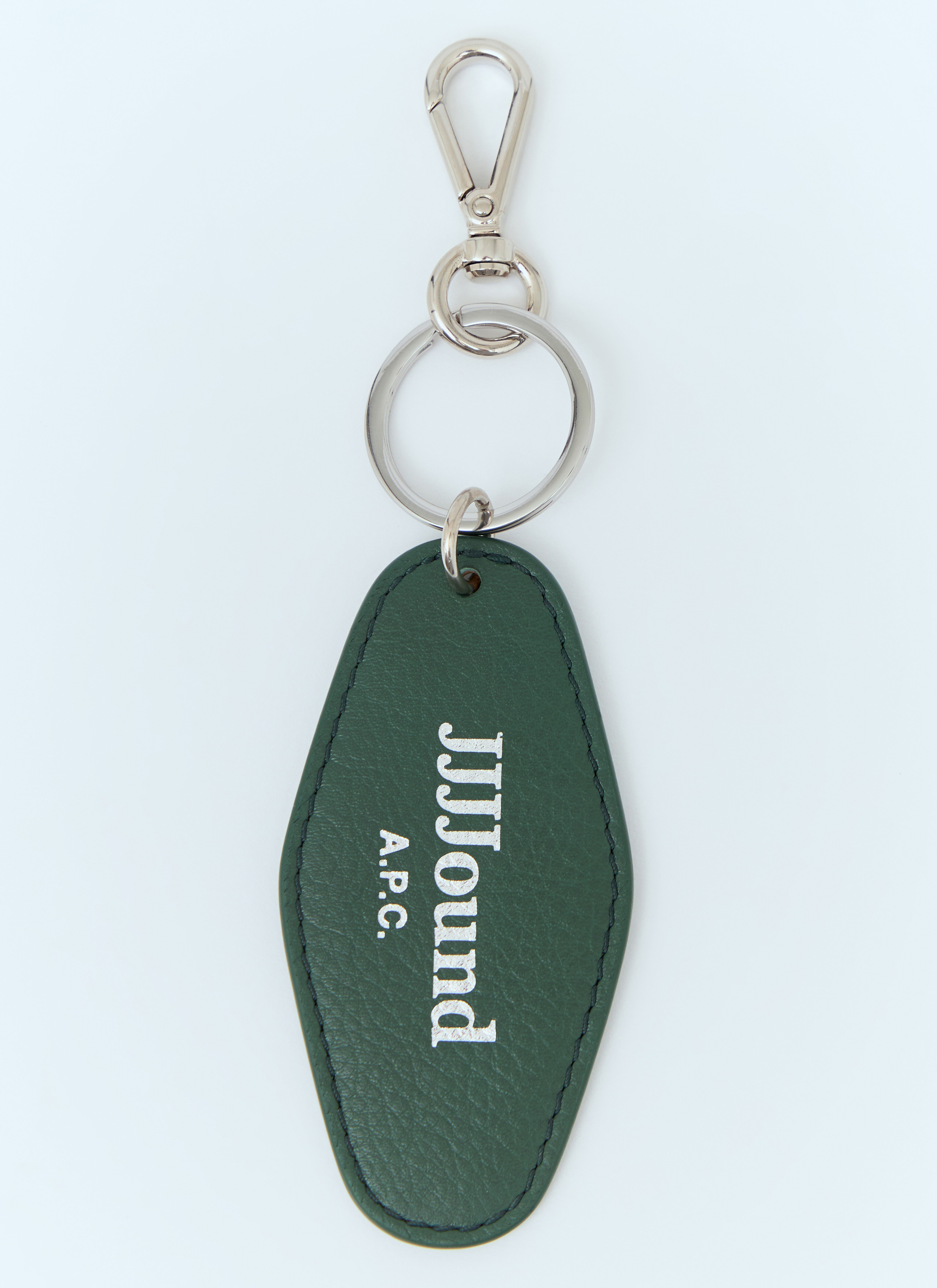 A.P.C. Men's' x JJJJound Hotel Keyring in Green | LN-CC®