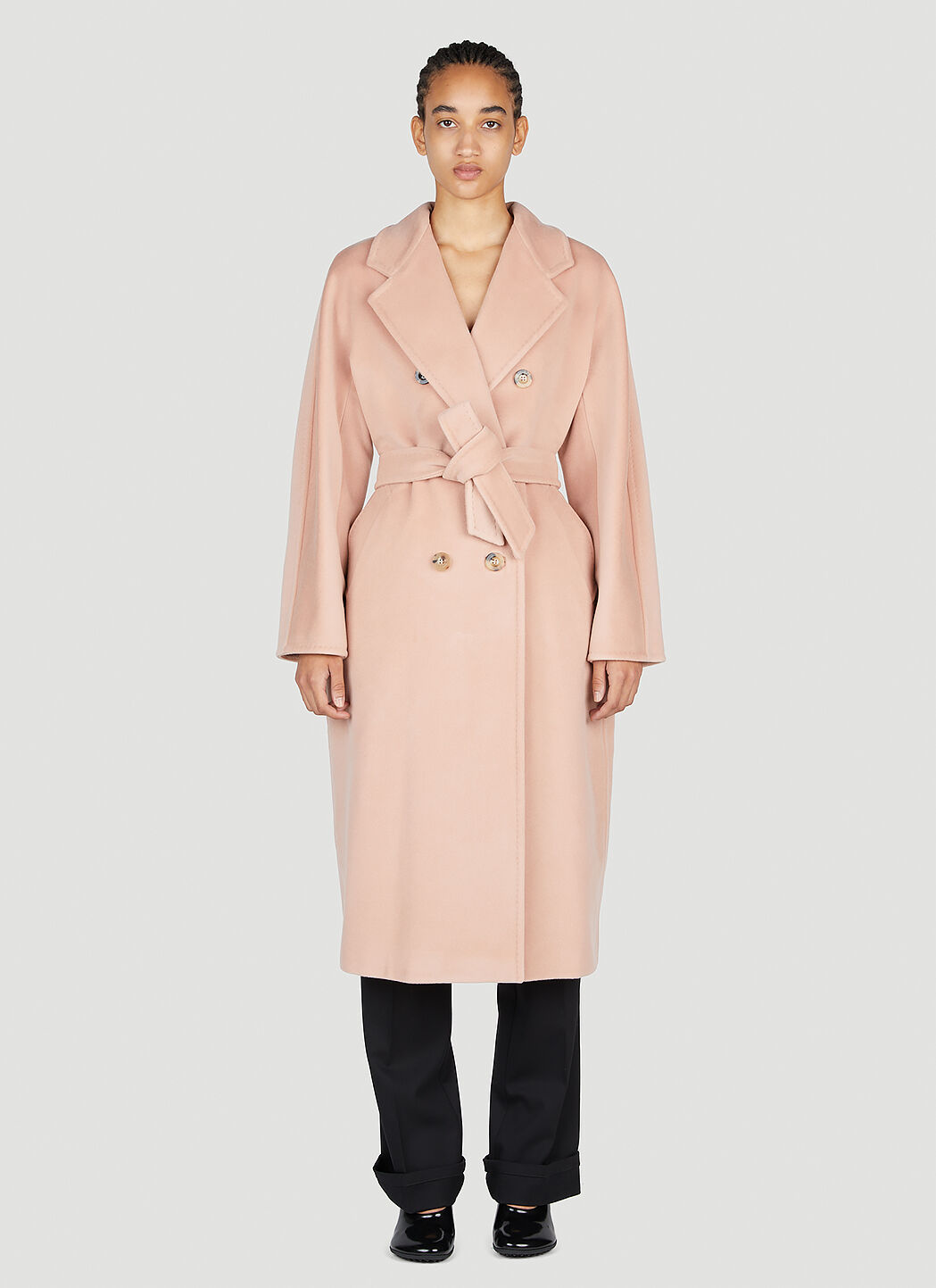 Max Mara Women's' Madame 101801 Coat in Pink | LN-CC®