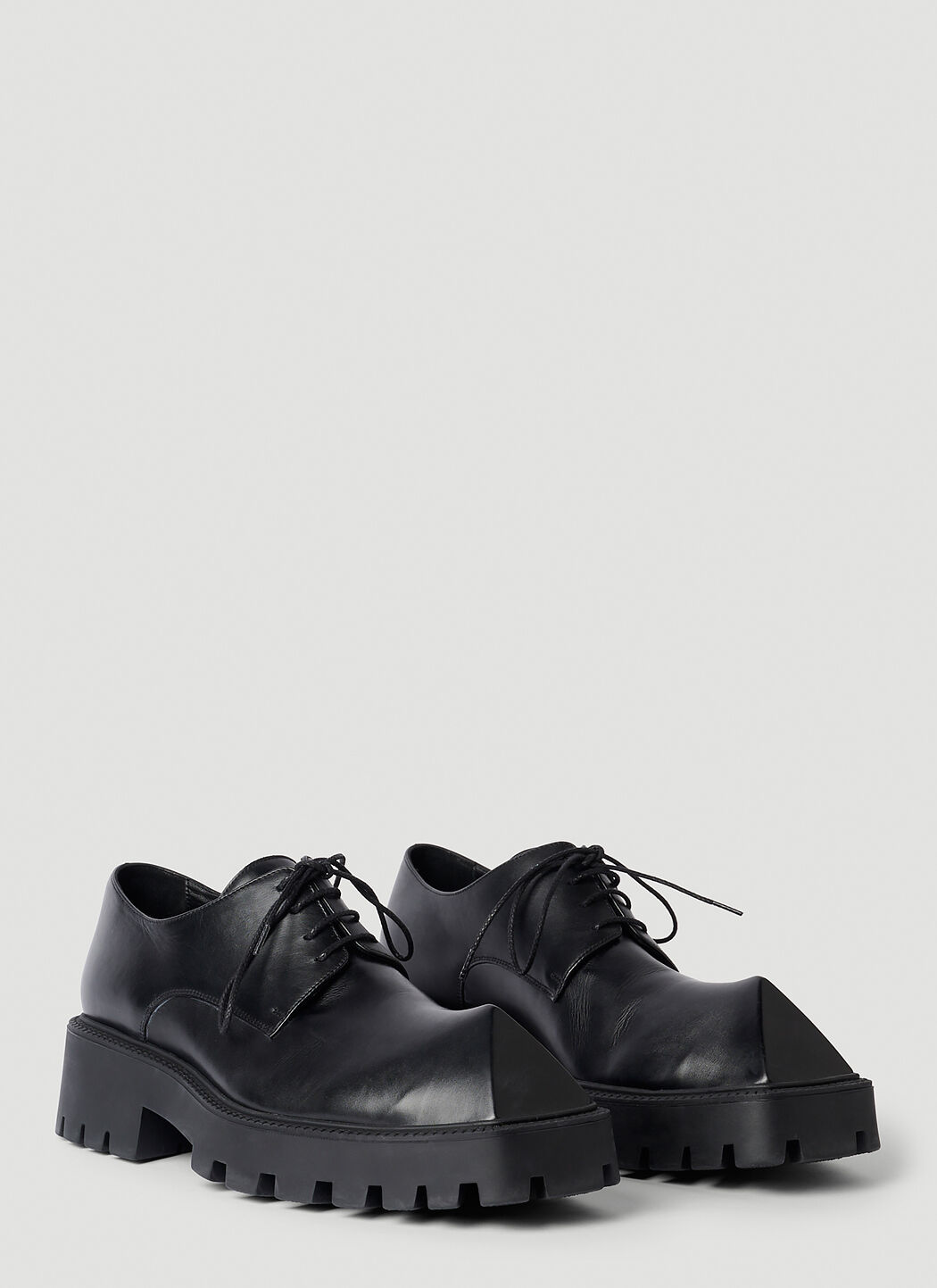 Balenciaga Rhino Derby Shoes in Black | LN-CC
