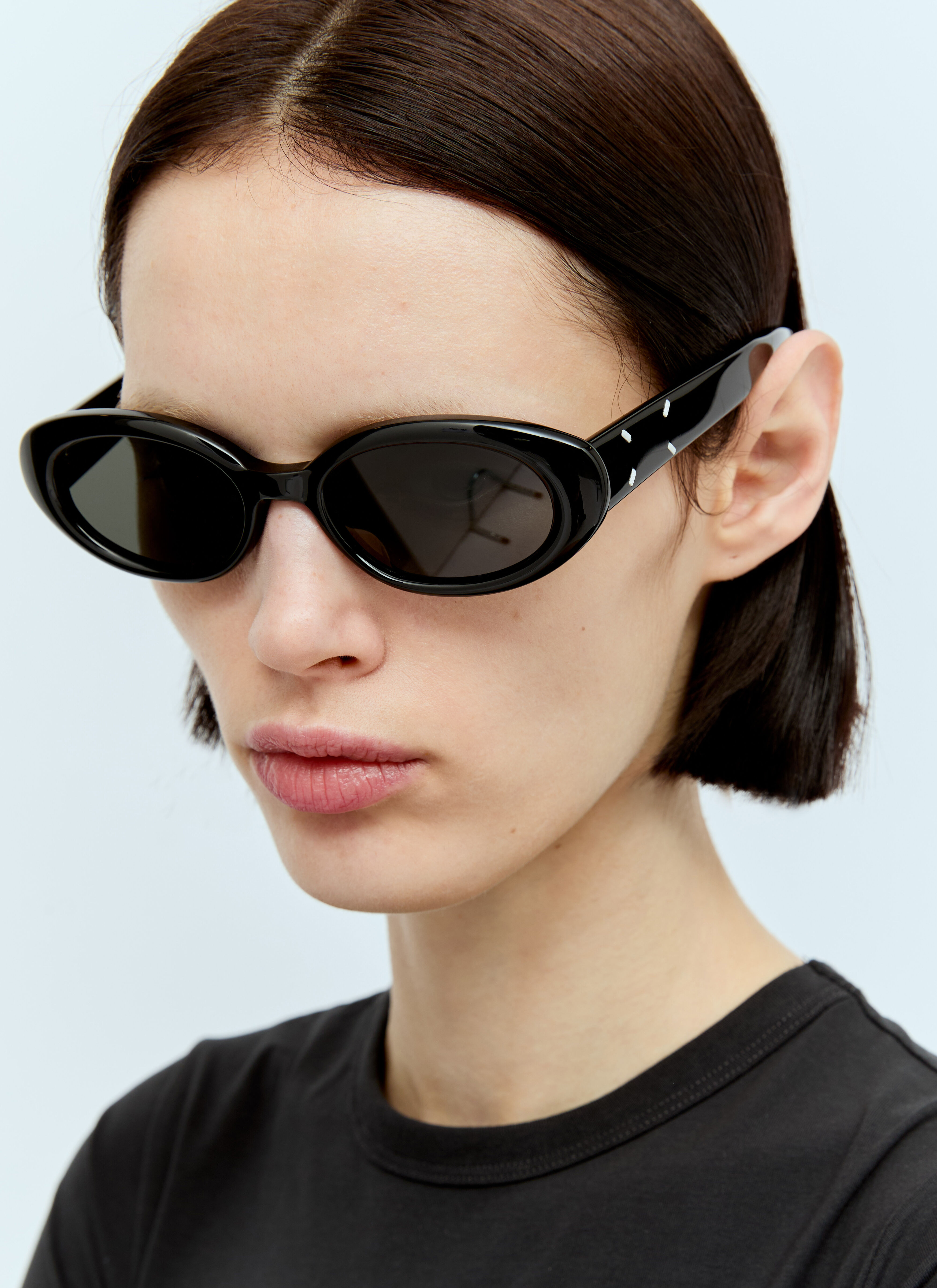 Gentle Monster x Maison Margiela MM107 01 Sunglasses en Black pour