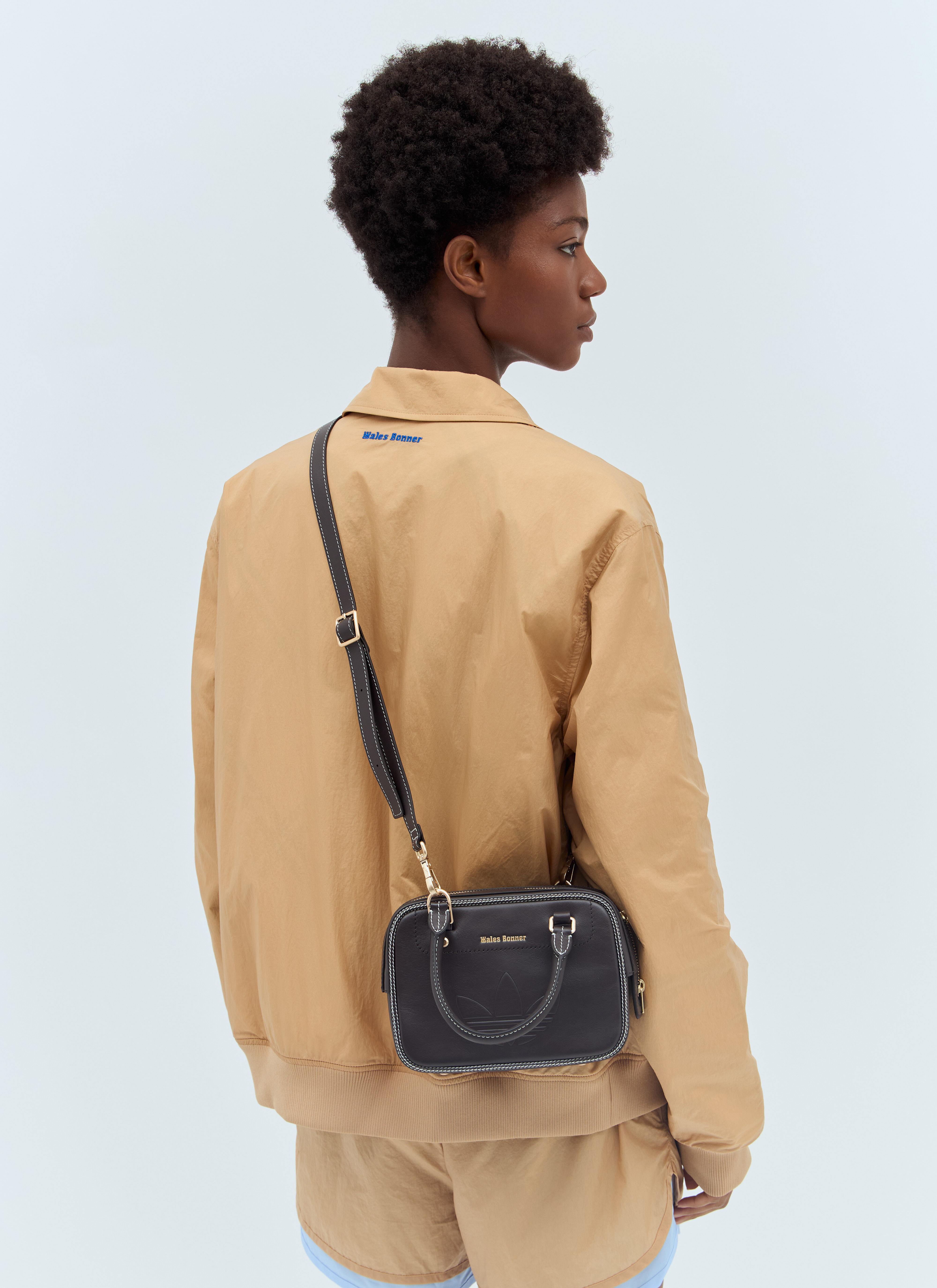 adidas by Wales Bonner レディース スモールレザーショルダーバッグ