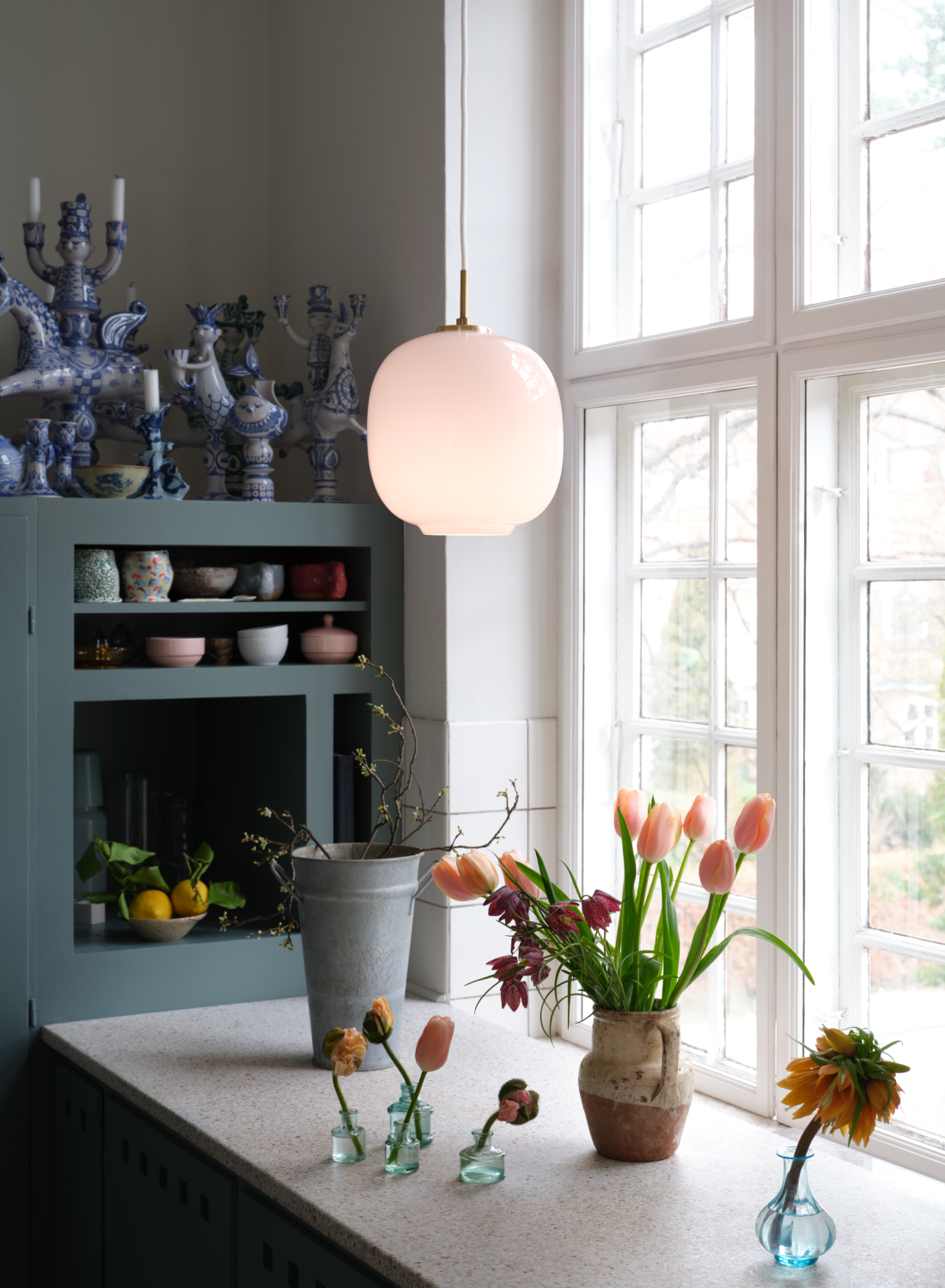 VL 45 Pale Rose Pendant | Danish Design | Louis Poulsen