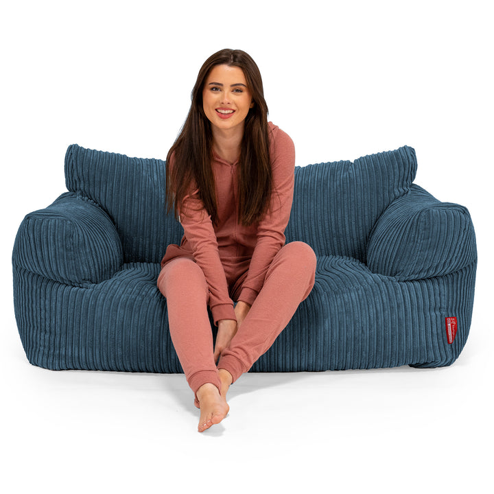 ラウンジパグ Lounge pug 2人用ビーズソファー コーデュロイ ラウンジ