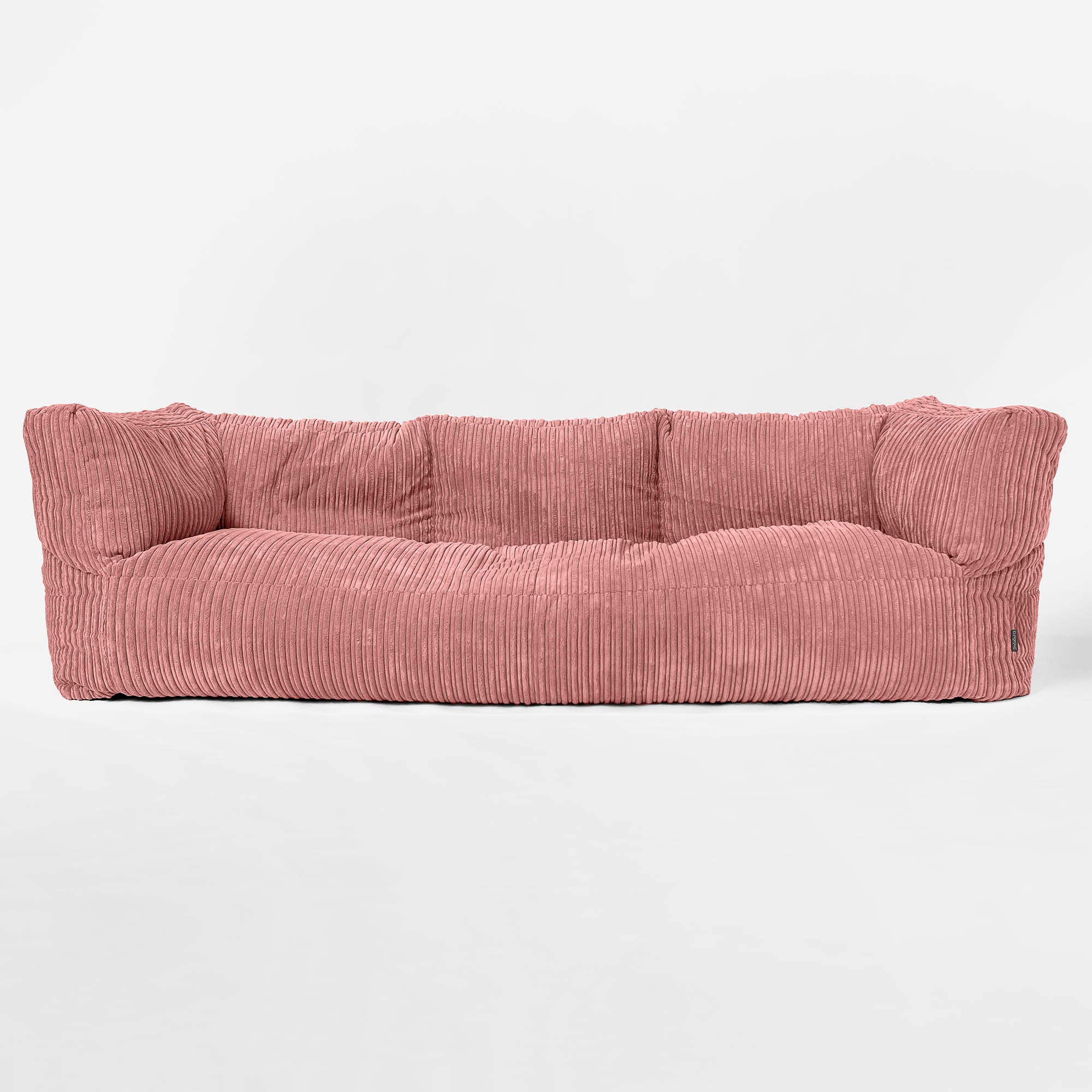 LoungePug 3人掛けアルバートビーズソファ-クラシックコーデュロイ