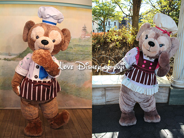 ダッフィー＆シェリーメイ、グリーティング画像！スウィート