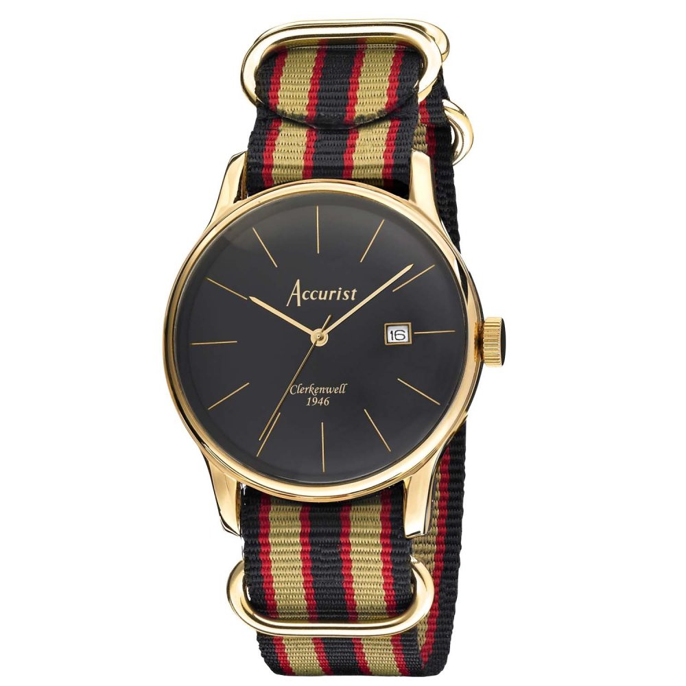 Accurist Men's Vintage Watch MS433B - Watches from Lowry Jewellers UK