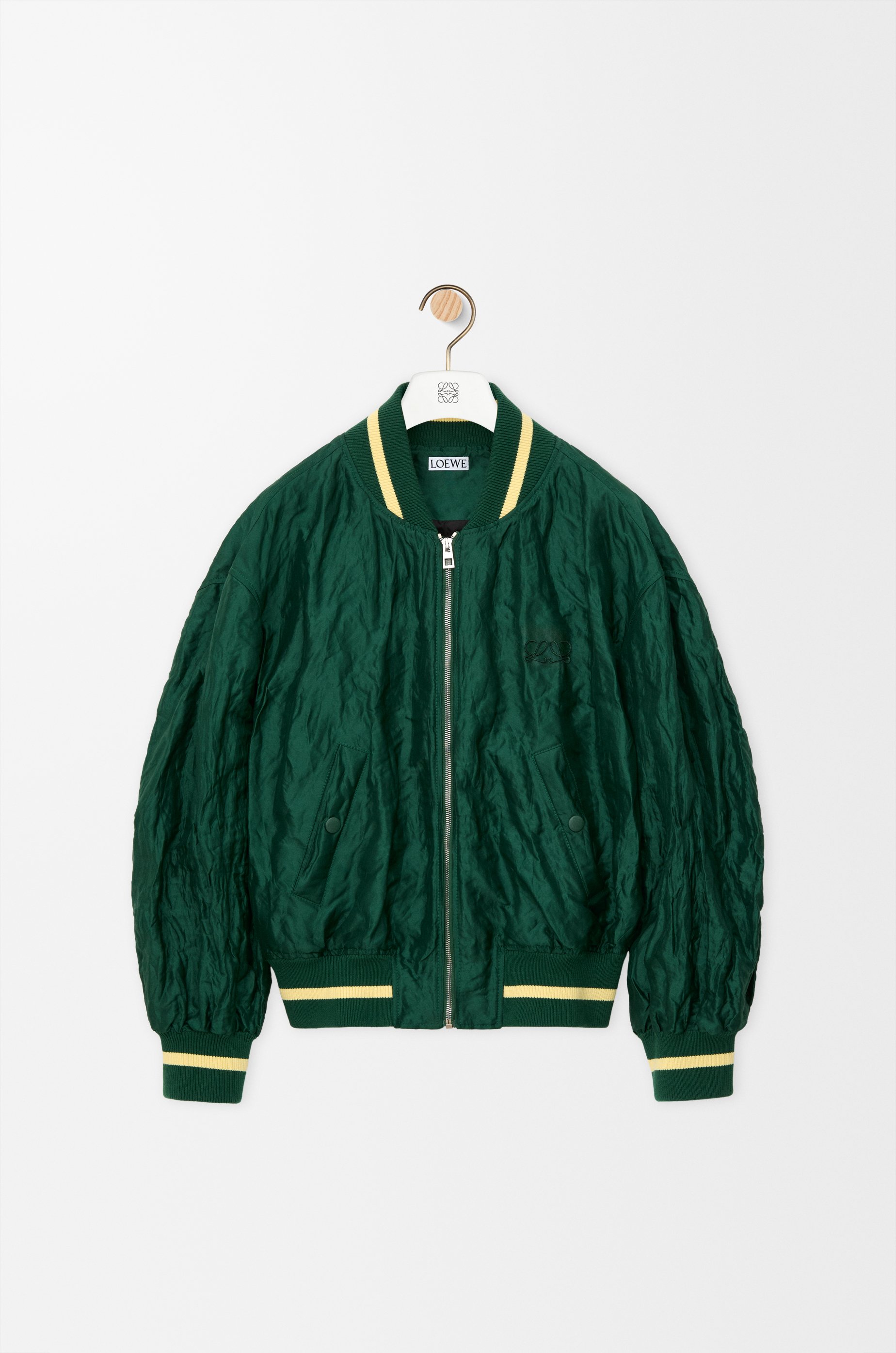 ボンバー ジャケット（テクニカルファブリック） グリーン - LOEWE