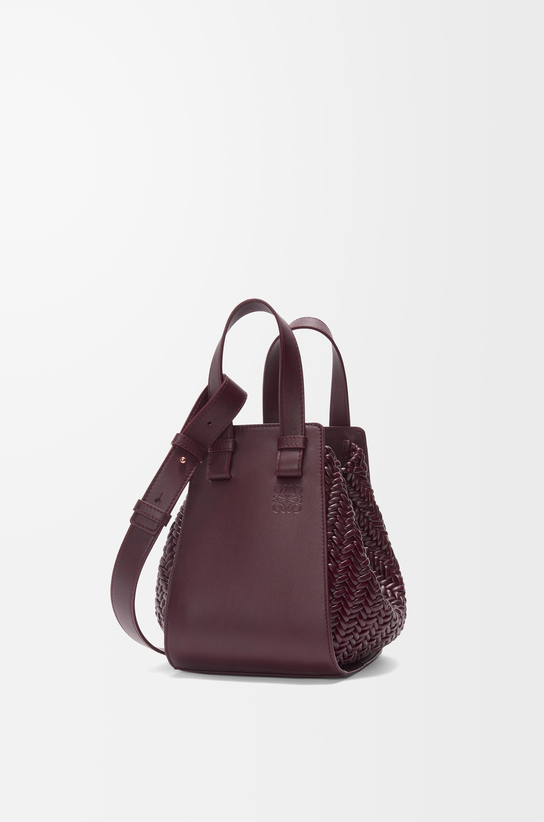 Compact Hammock bag in calfskin Red - LOEWE