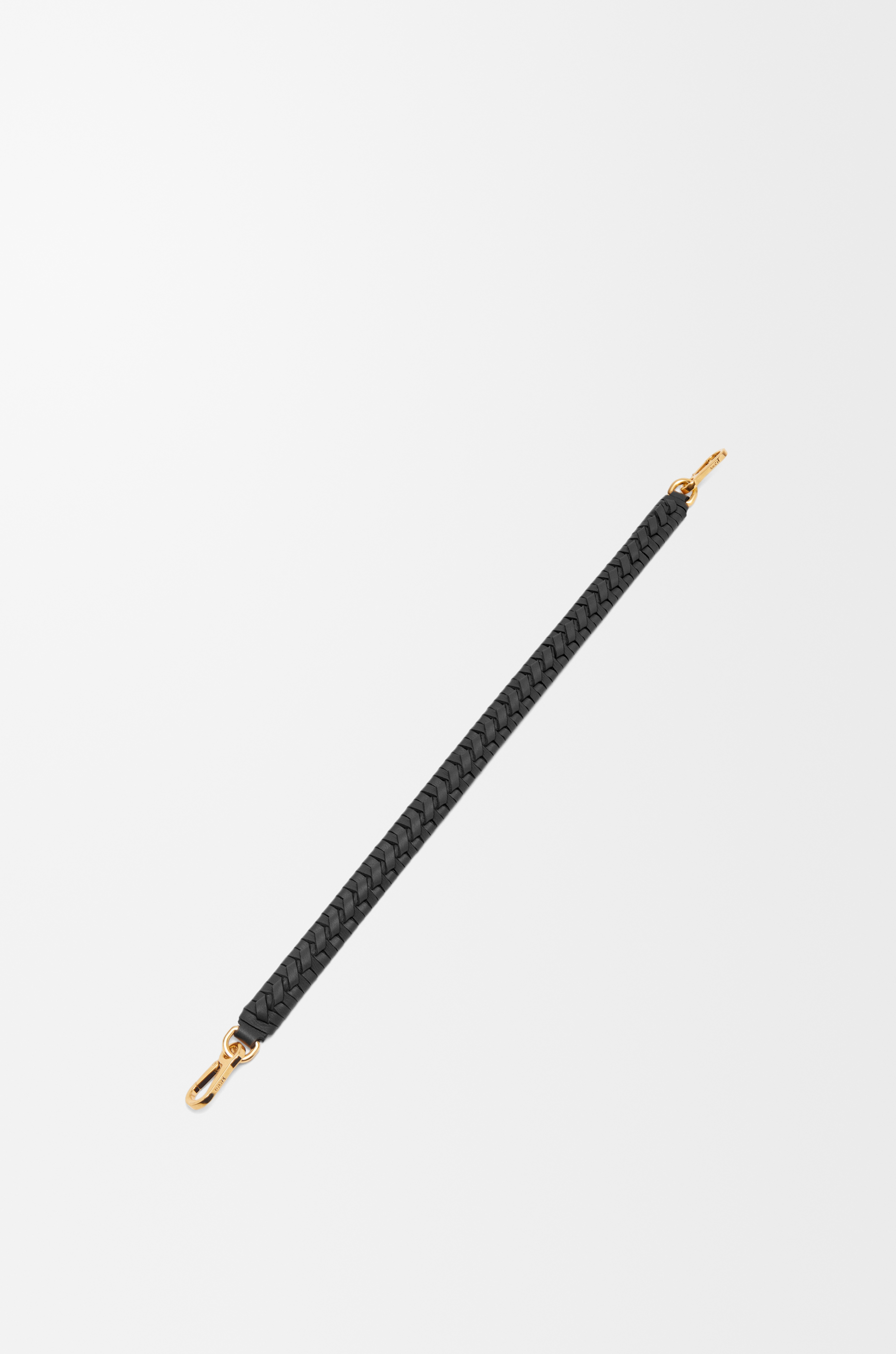 ウーブン スパイラル ストラップ（クラシックカーフ） ブラック