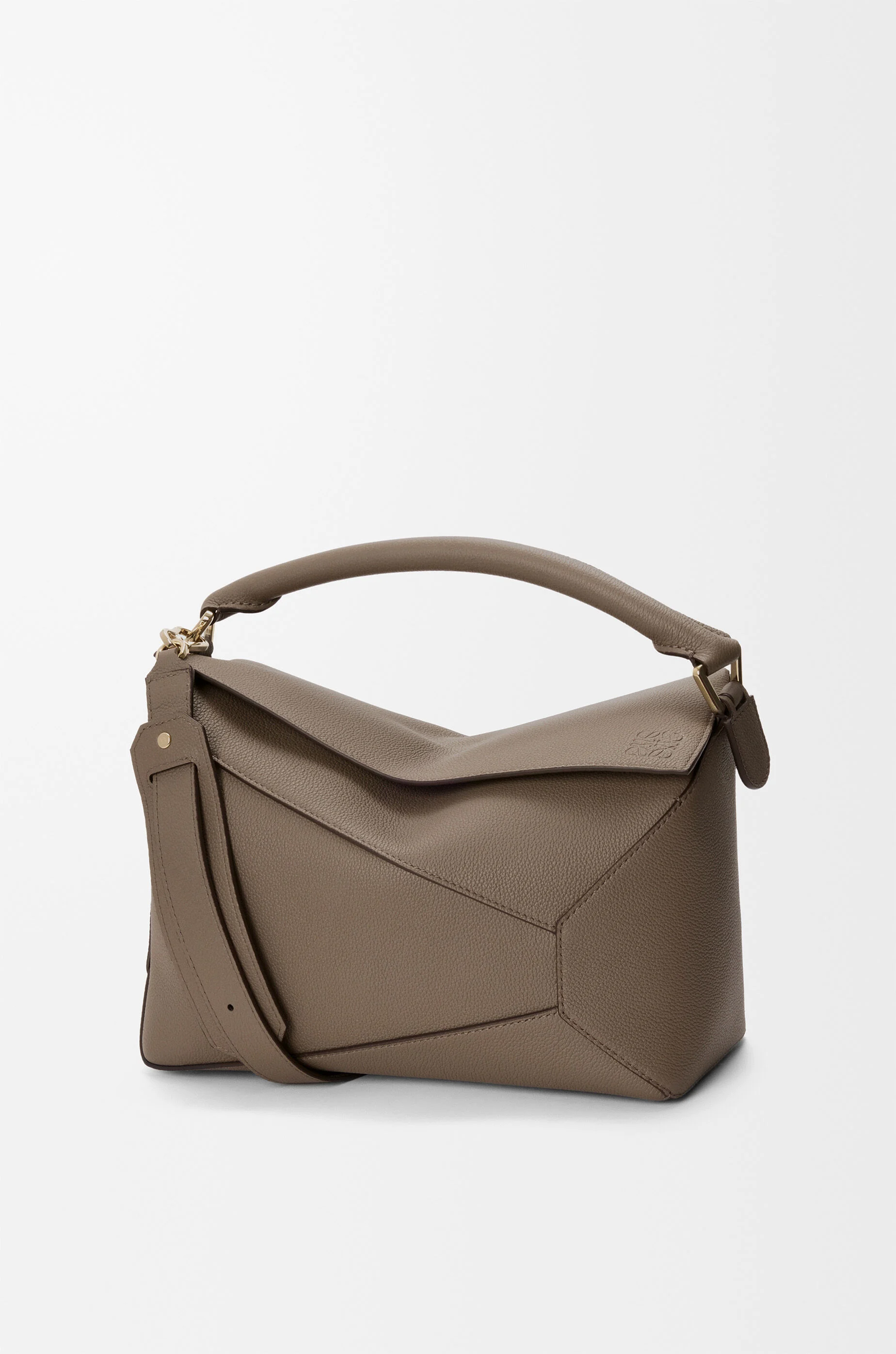 パズルエッジ バッグ スモール（ソフトグレインカーフ） ブラウン