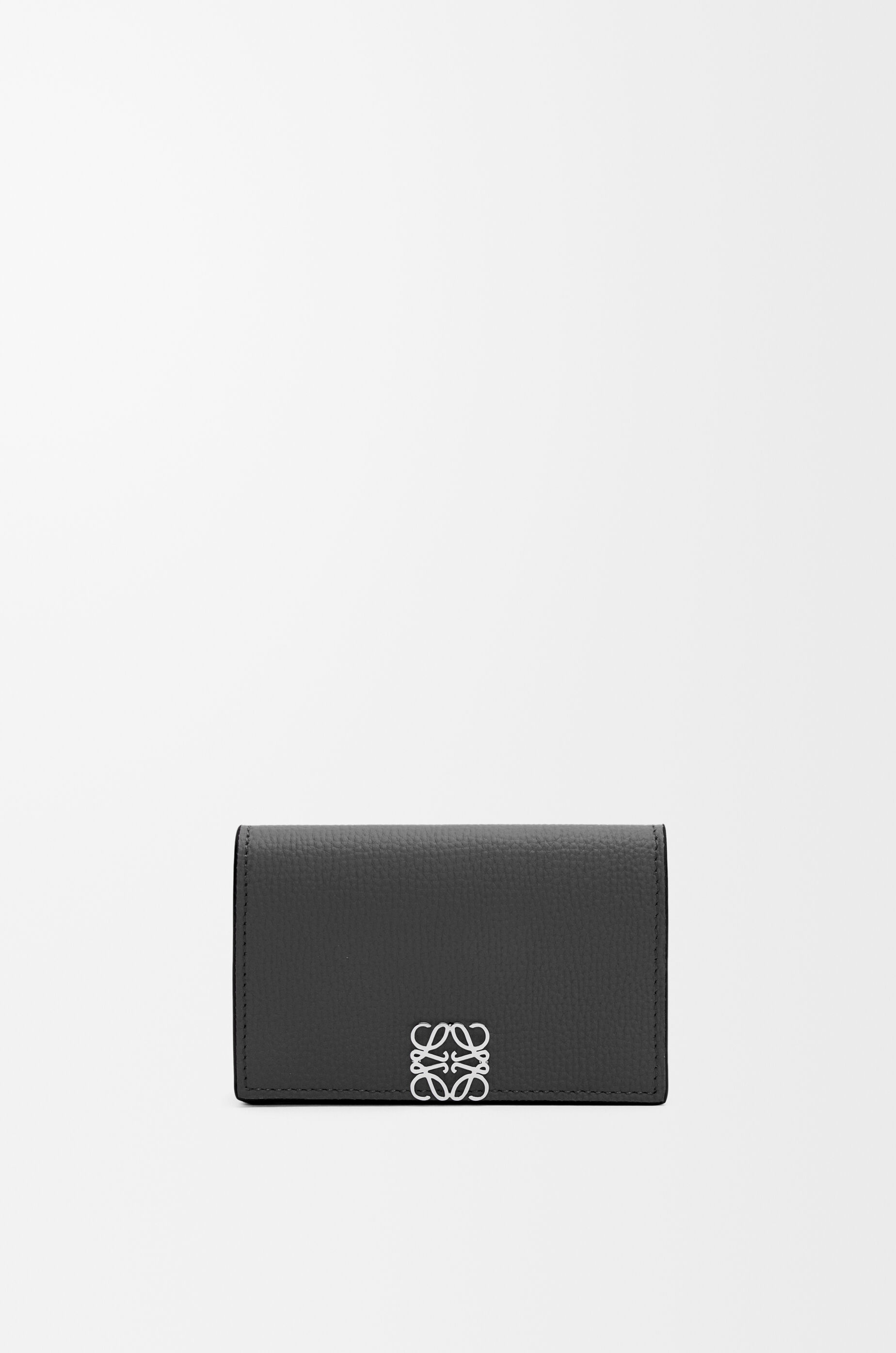 アナグラム ビジネスカードホルダー（ペブルグレインカーフ） ブラック