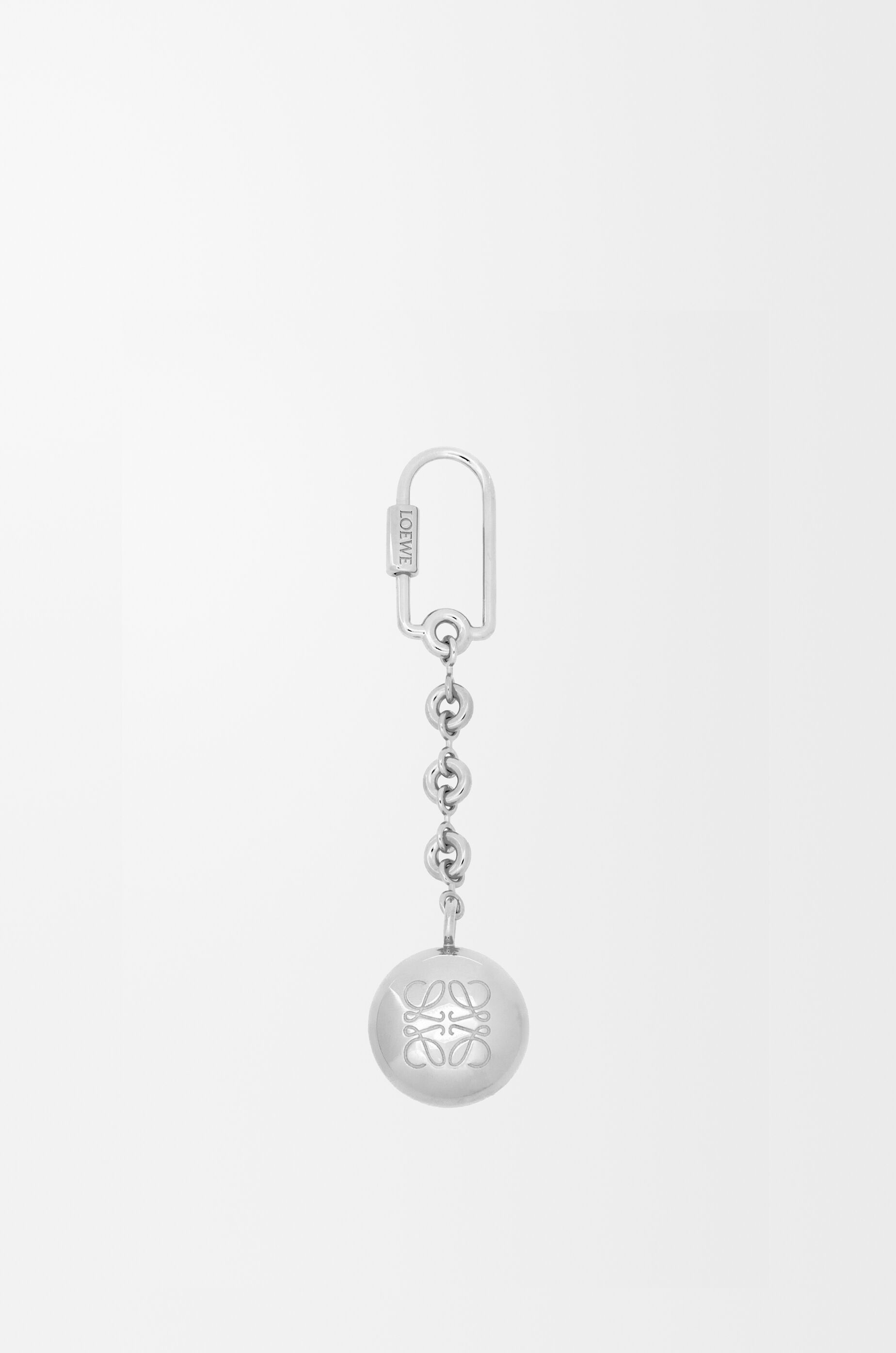 Pebble keyring Silver - LOEWE