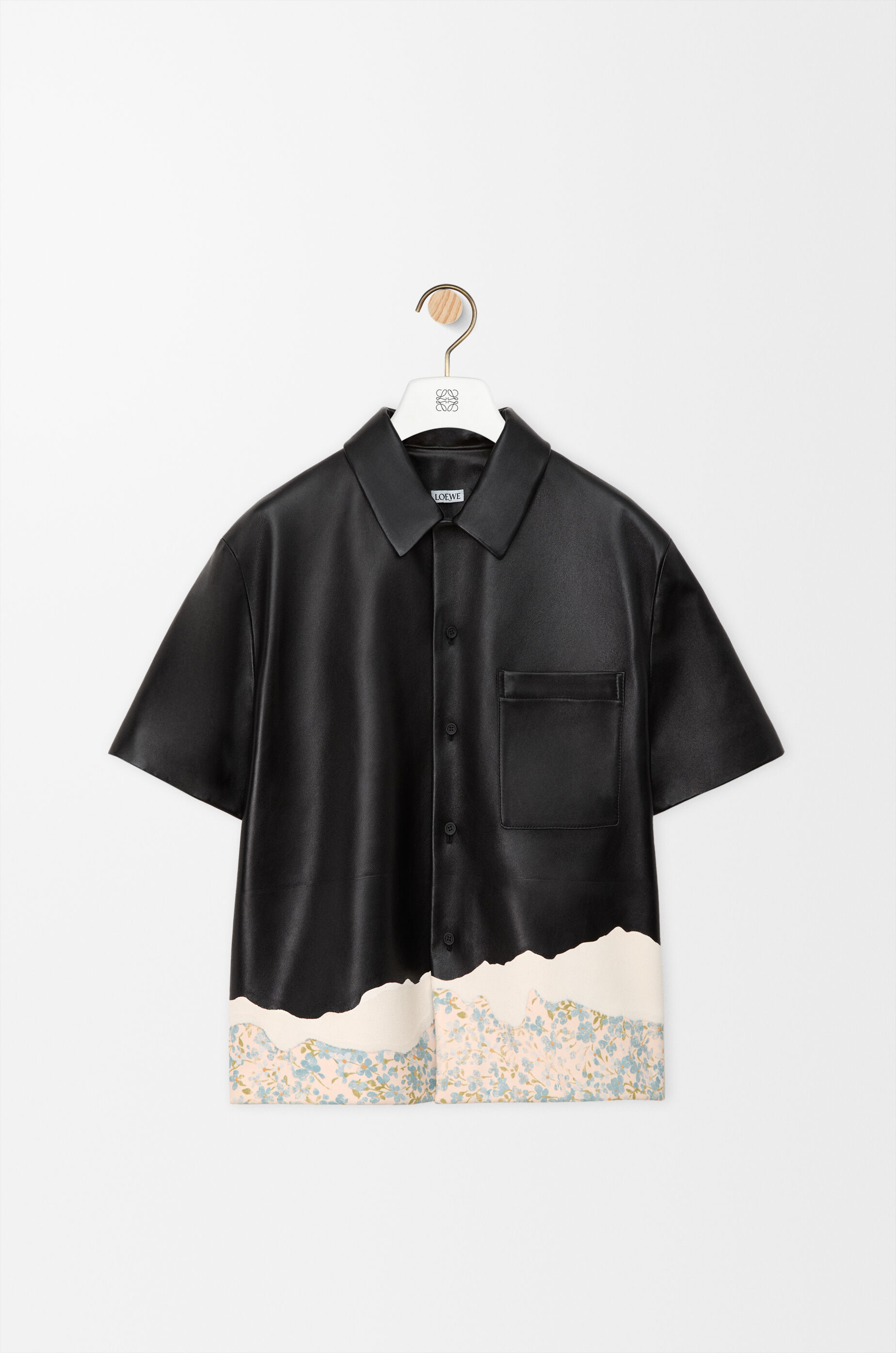 ショートスリーブ シャツ（ナパラム） ブラック - LOEWE Japan