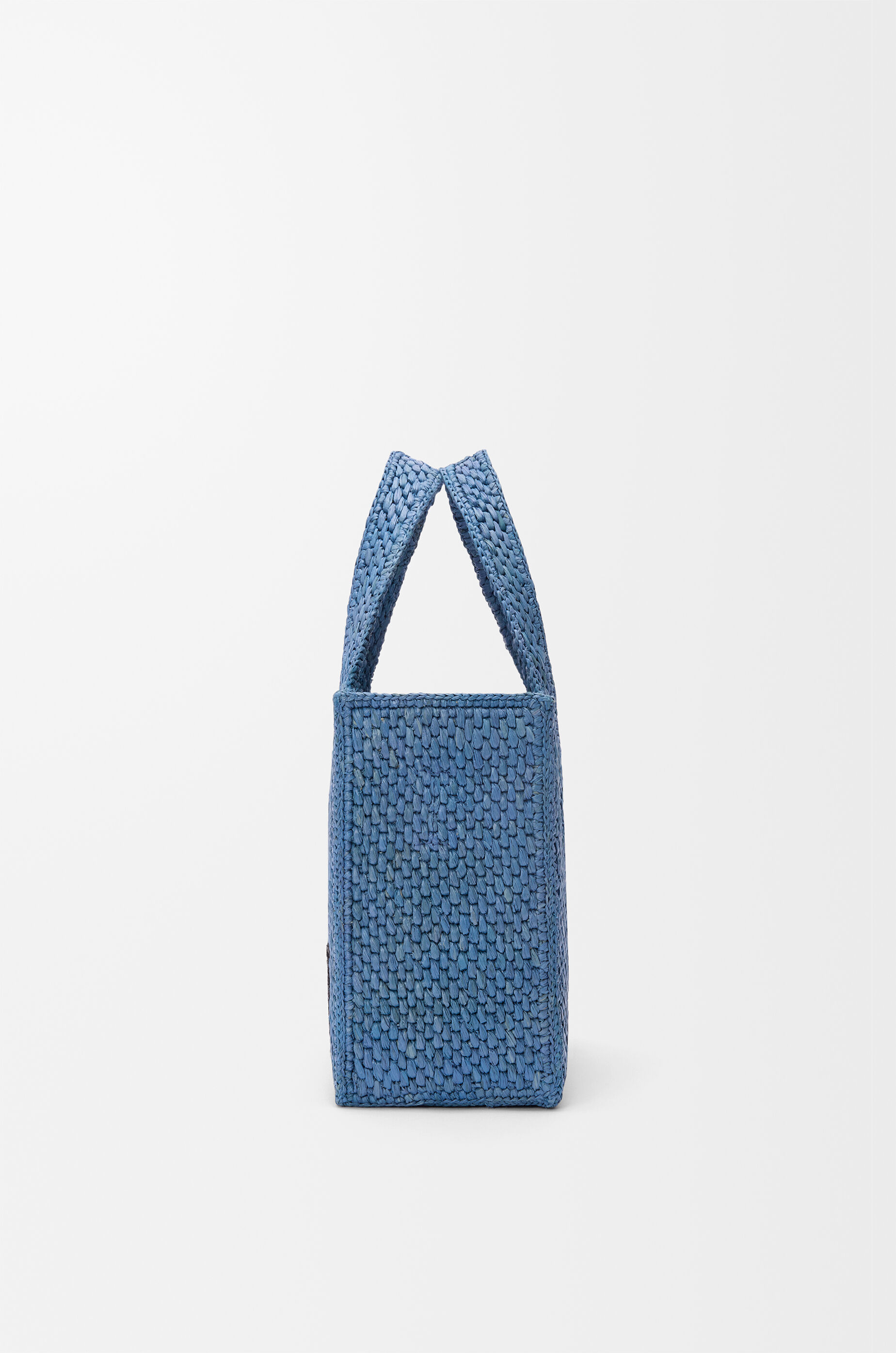 ロエベフォント トート スモール（ラフィア） ブルー - LOEWE Japan