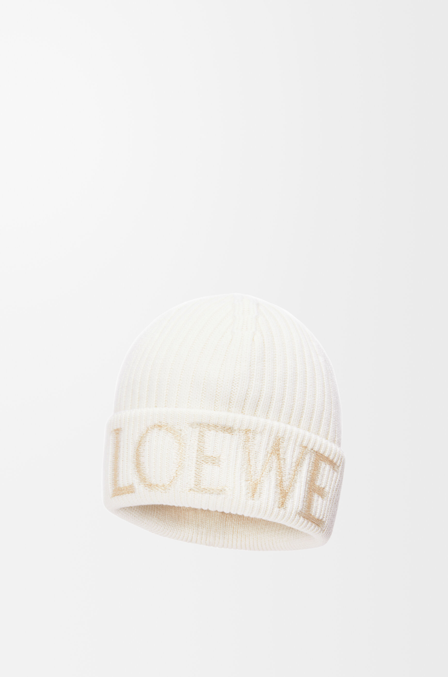 ロエベ ビーニー（ウール） ホワイト - LOEWE Japan official website