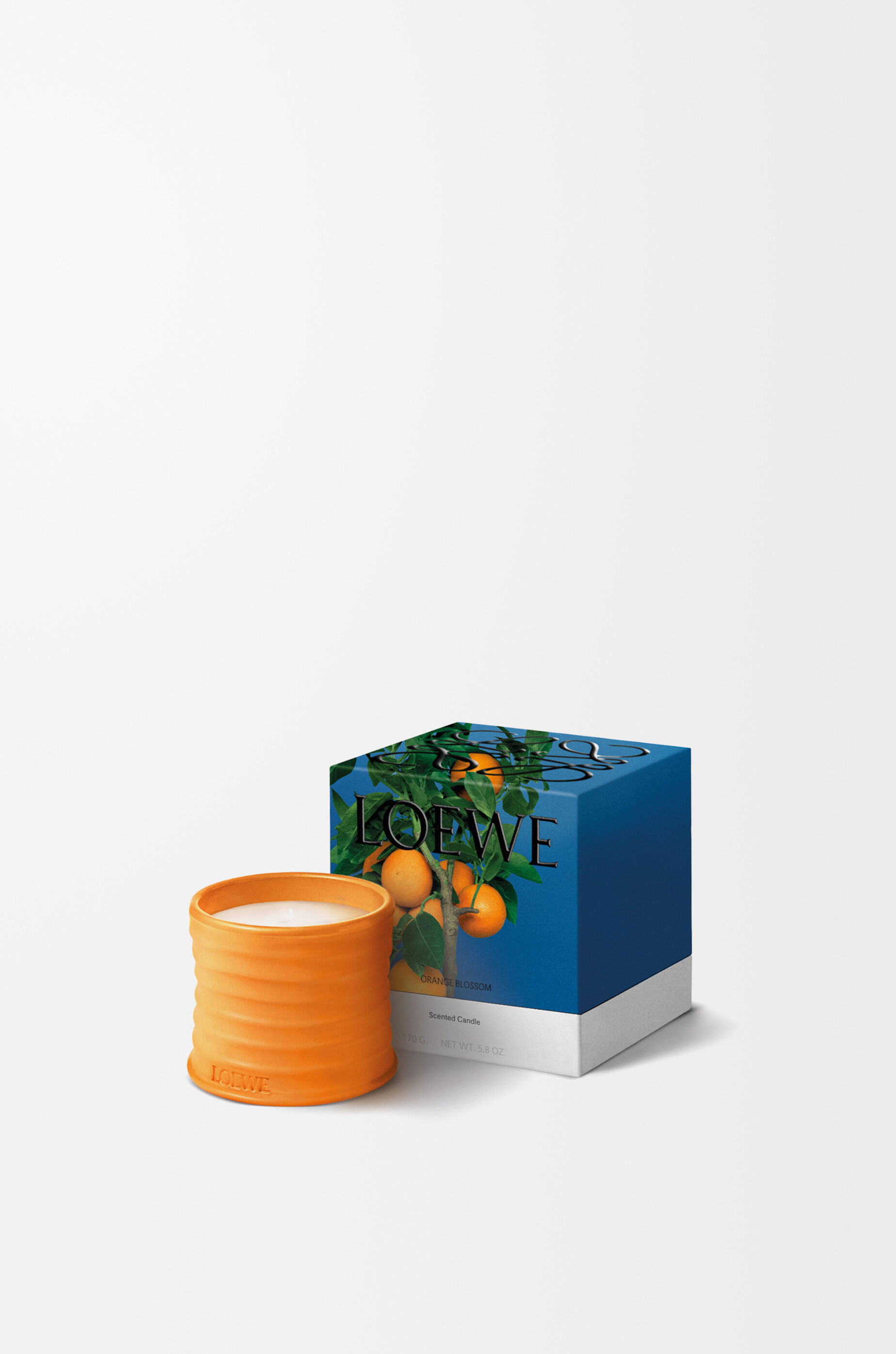 Small Orange Blossom candle Orange - LOEWE USA Official Website