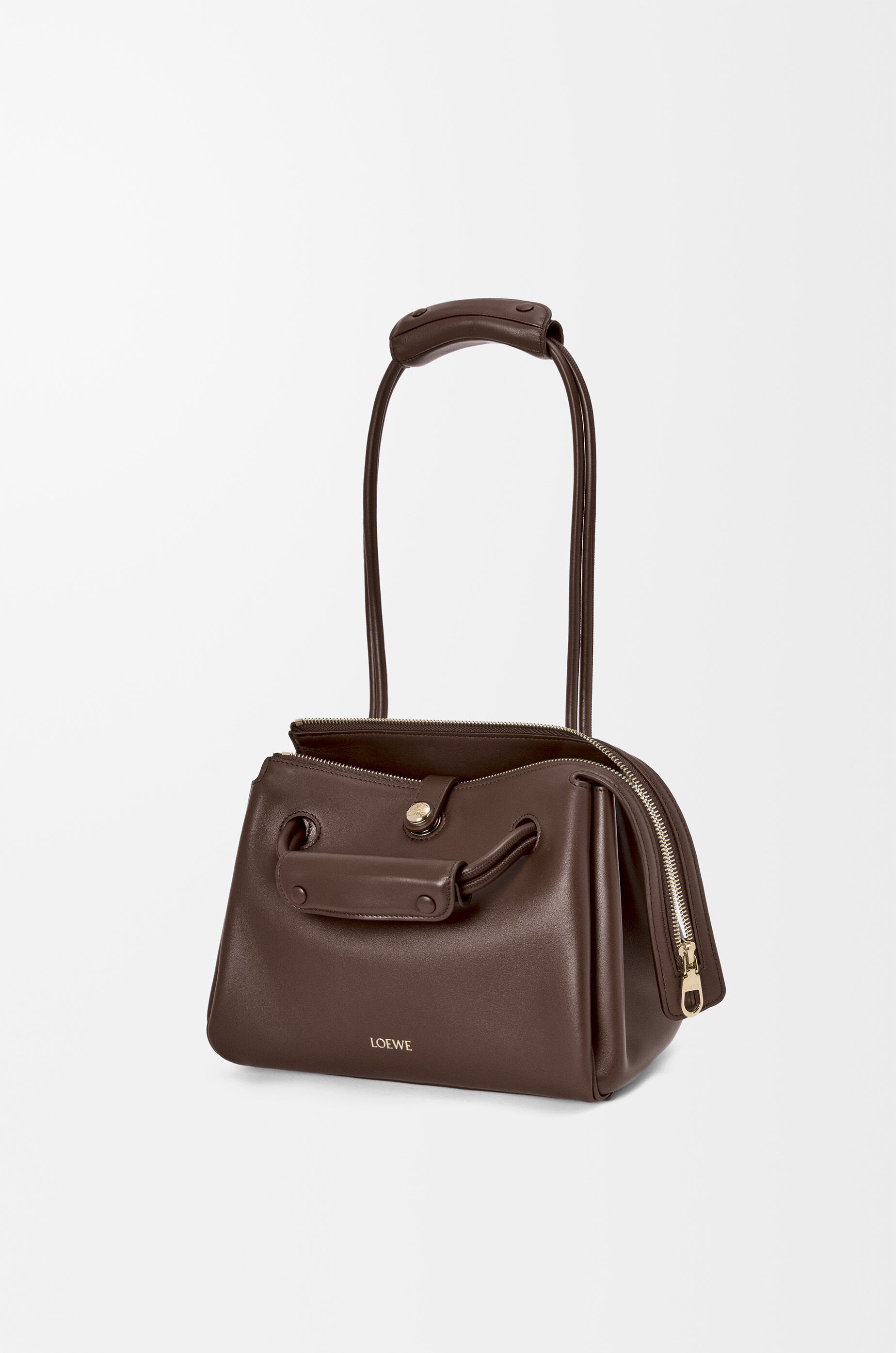 マドリードバッグ スモール（サプルカーフ） ブラウン - LOEWE Japan