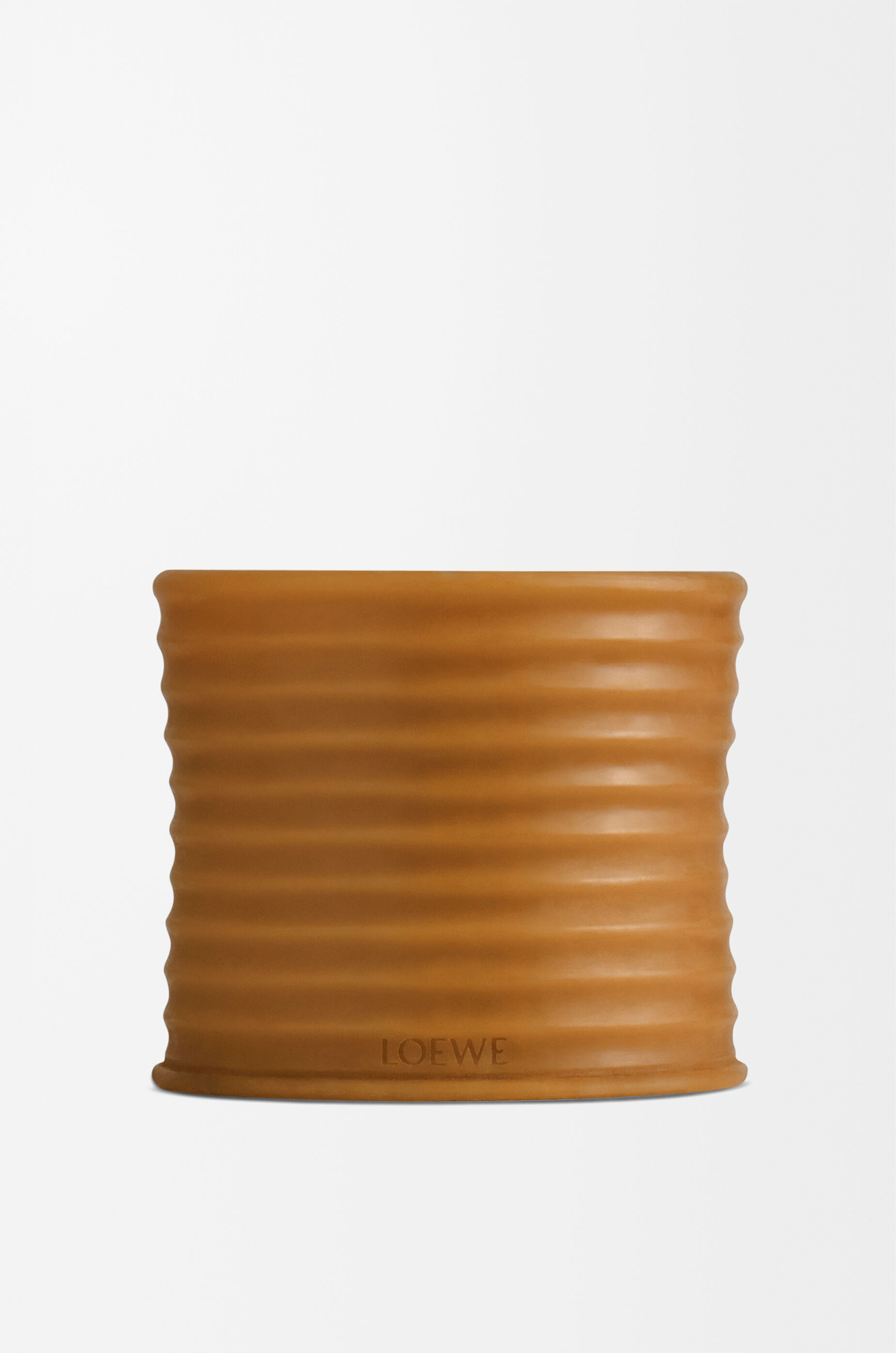 ブロンズ ビーワックス キャンドル ミディアム イエロー - LOEWE Japan