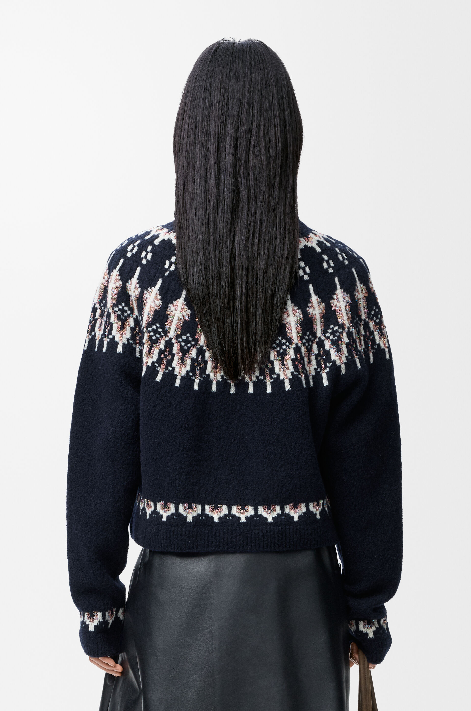 セーター（ウールブレンド） ブルー - LOEWE Japan official website