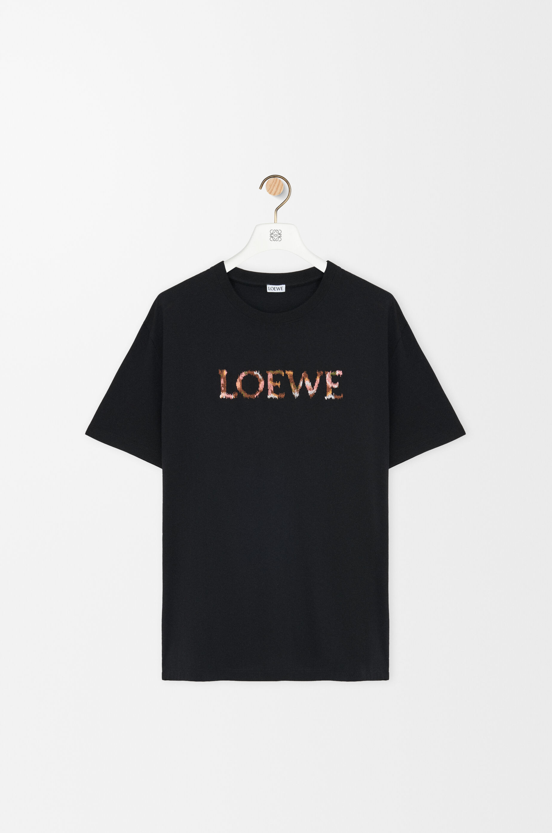 リラックスフィット Tシャツ（コットン） ブラック - LOEWE Japan
