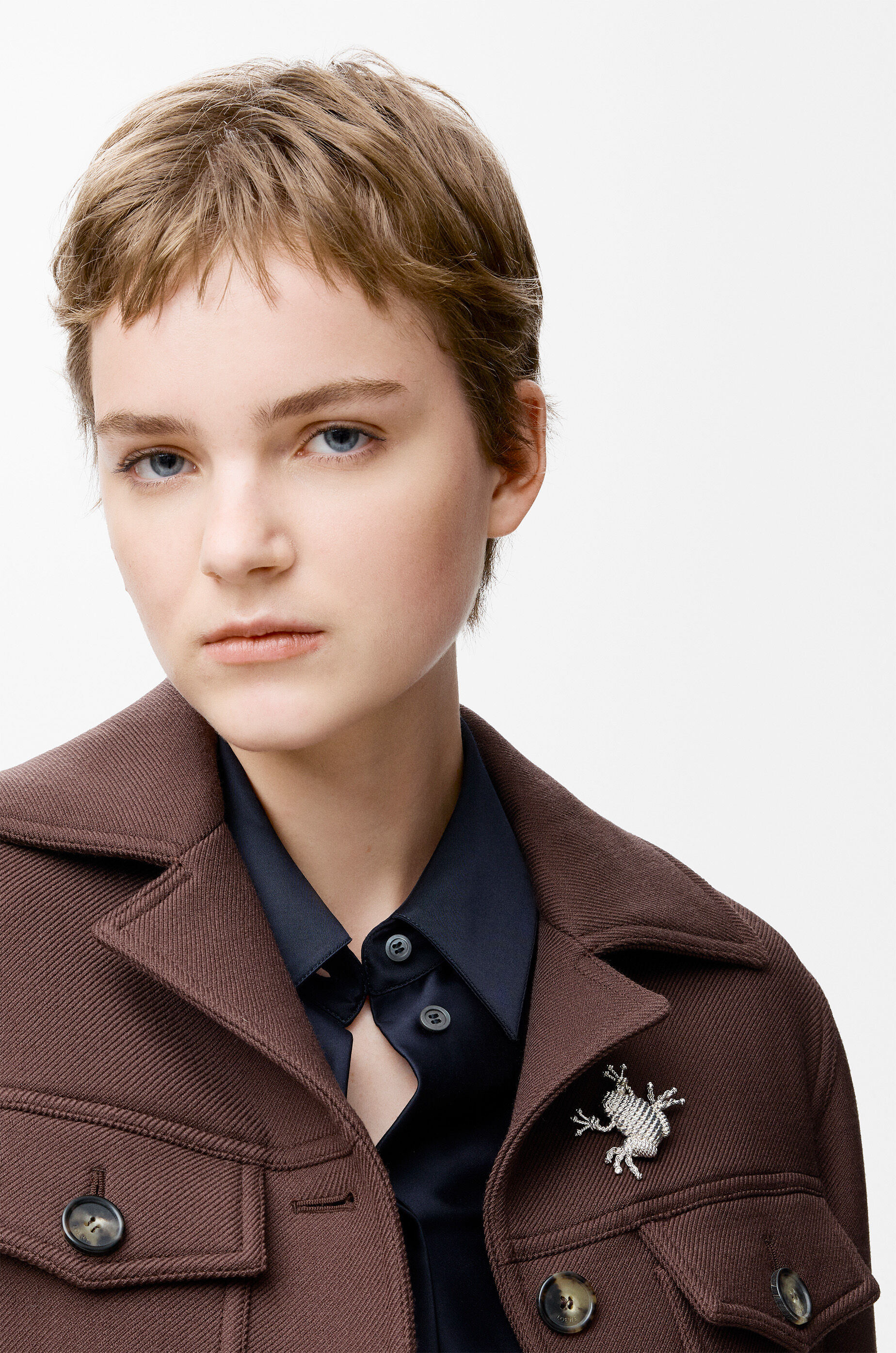 フロッグ ブローチ シルバー - LOEWE Japan official website