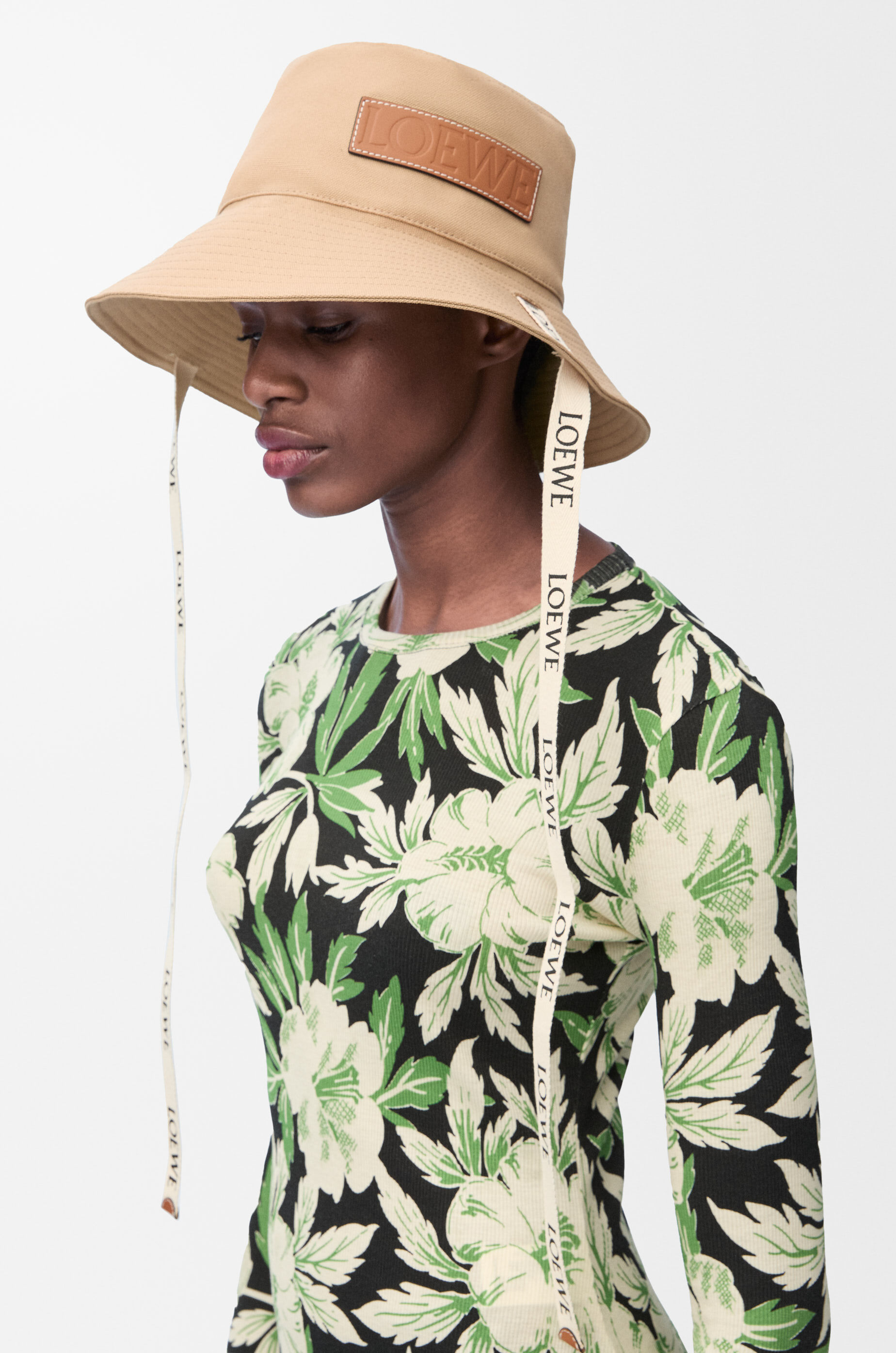 フィッシャーマンハット（キャンバス） ベージュ - LOEWE Japan