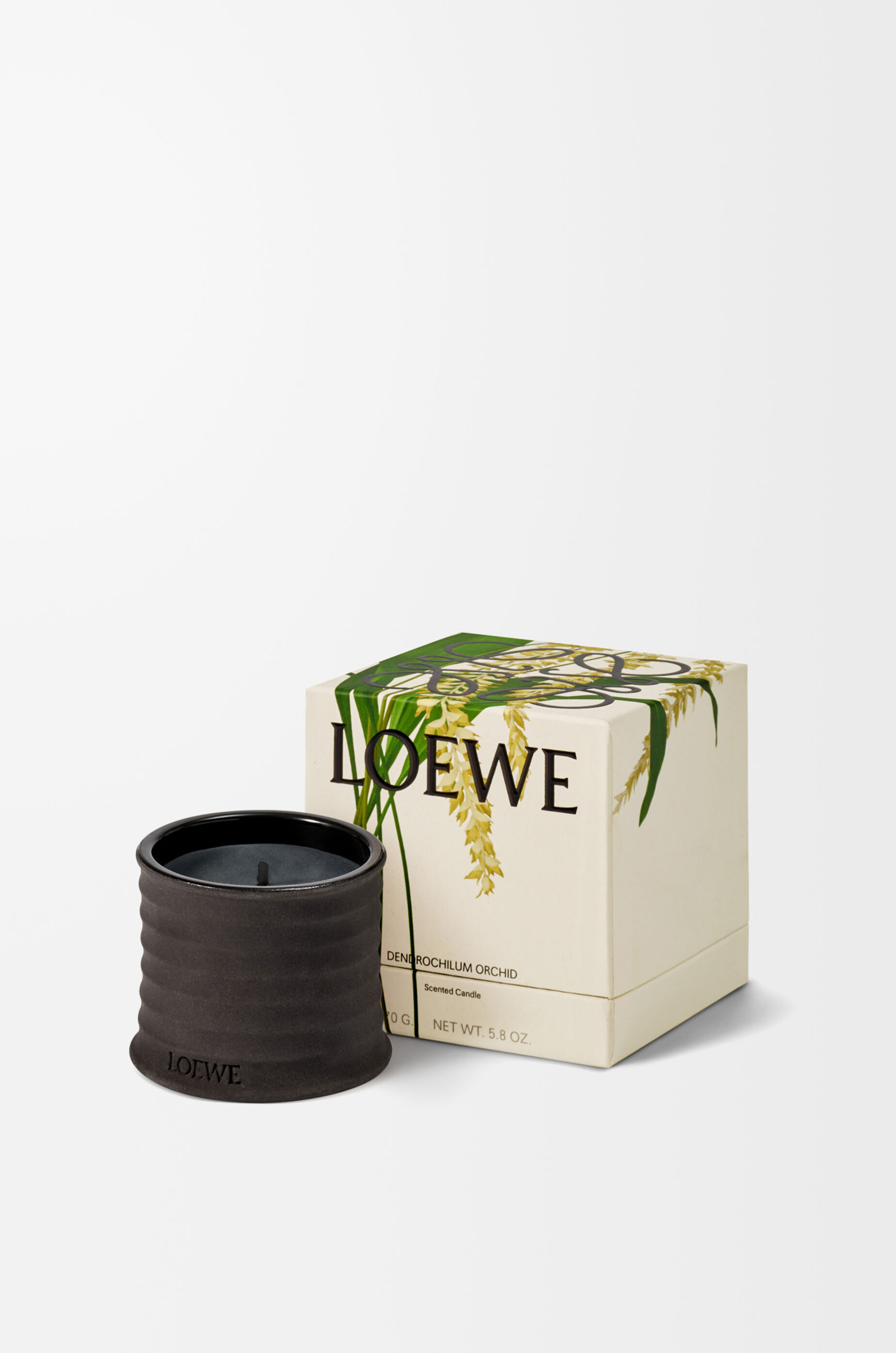 Orchid scented candle Black - LOEWE