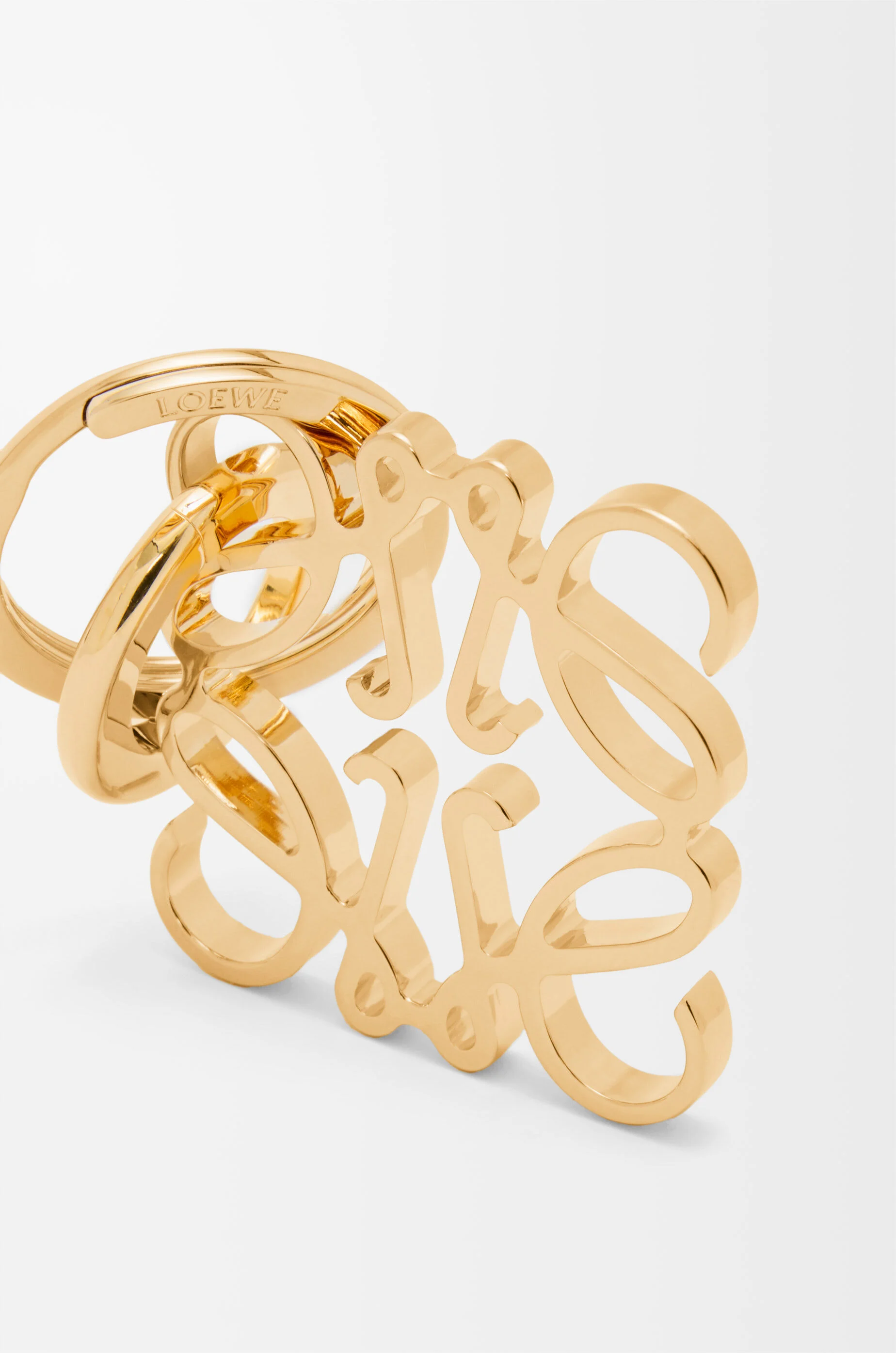 Anagram keyring Gold - LOEWE