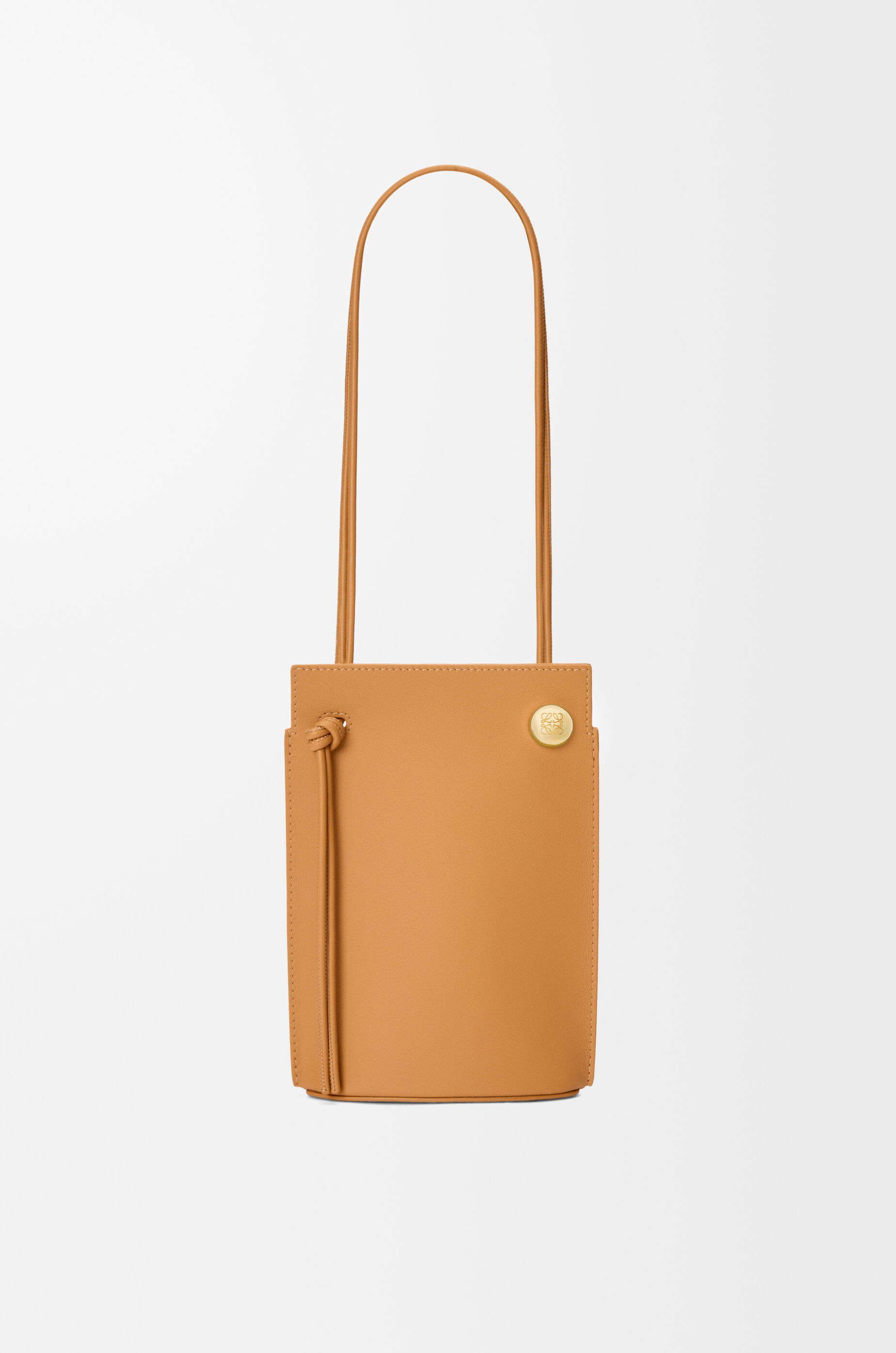 Pebble Dice pocket in classic calfskin Beige - LOEWE USA Official