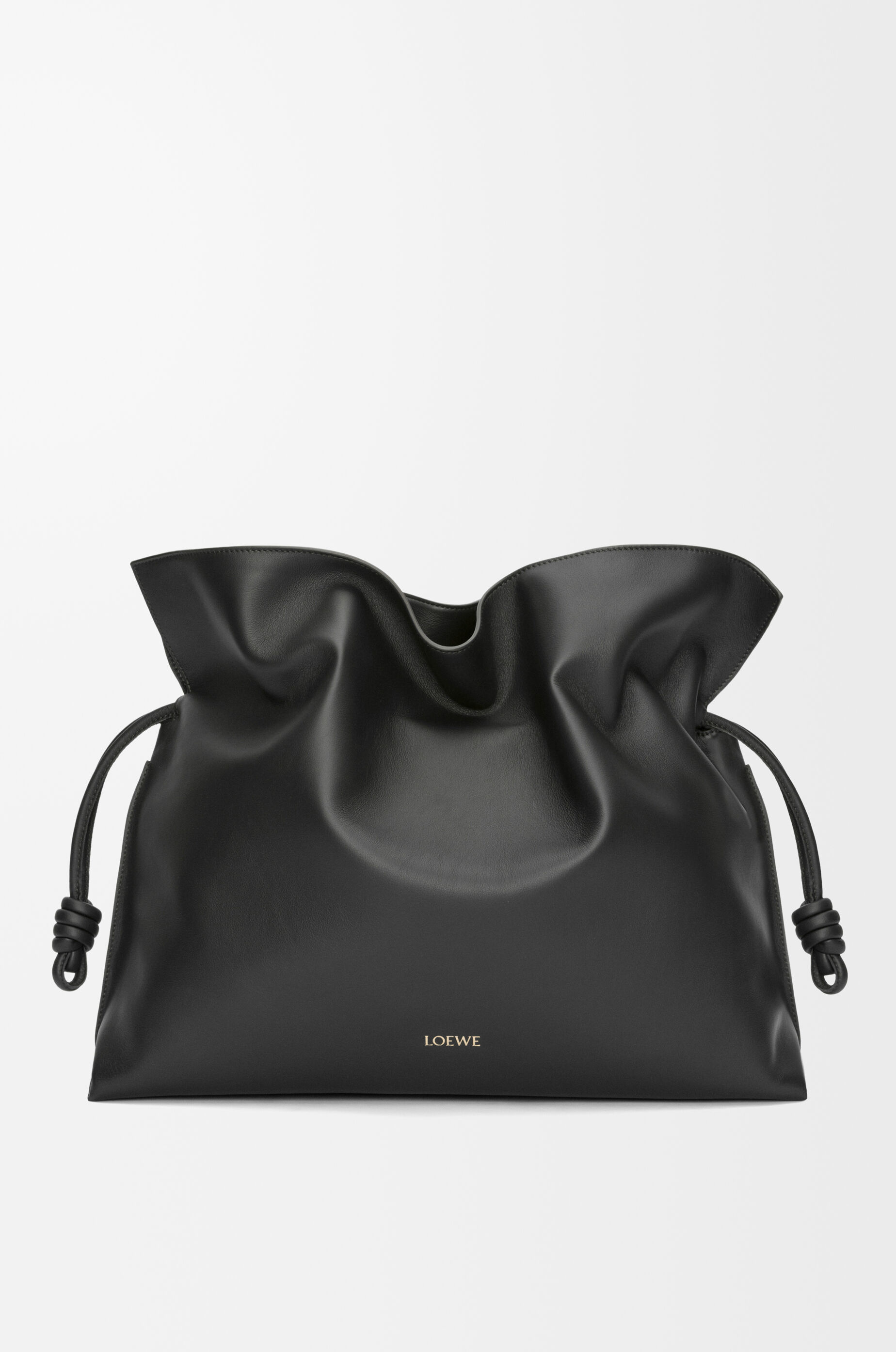 フラメンコクラッチ XL（ナパカーフ） ブラック - LOEWE Japan